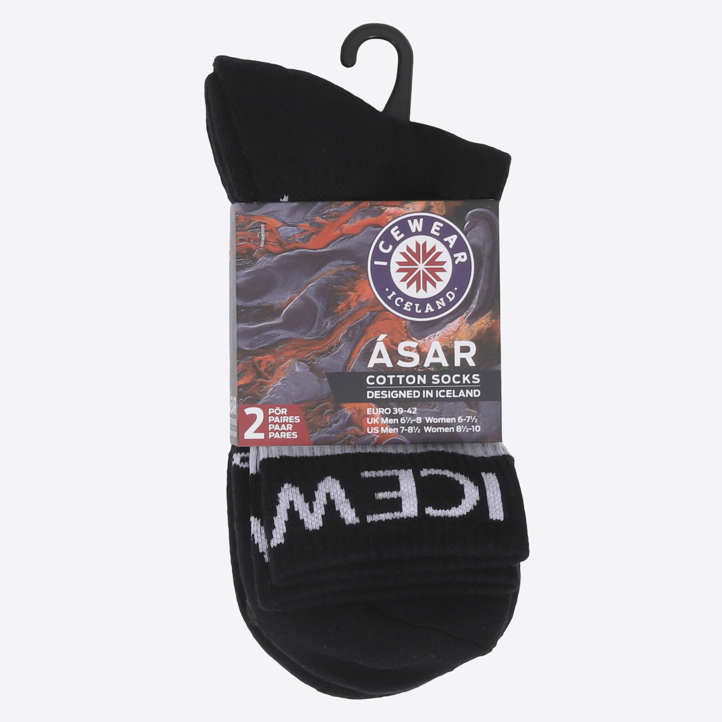 Ásar Sportsocken 2er-Pack