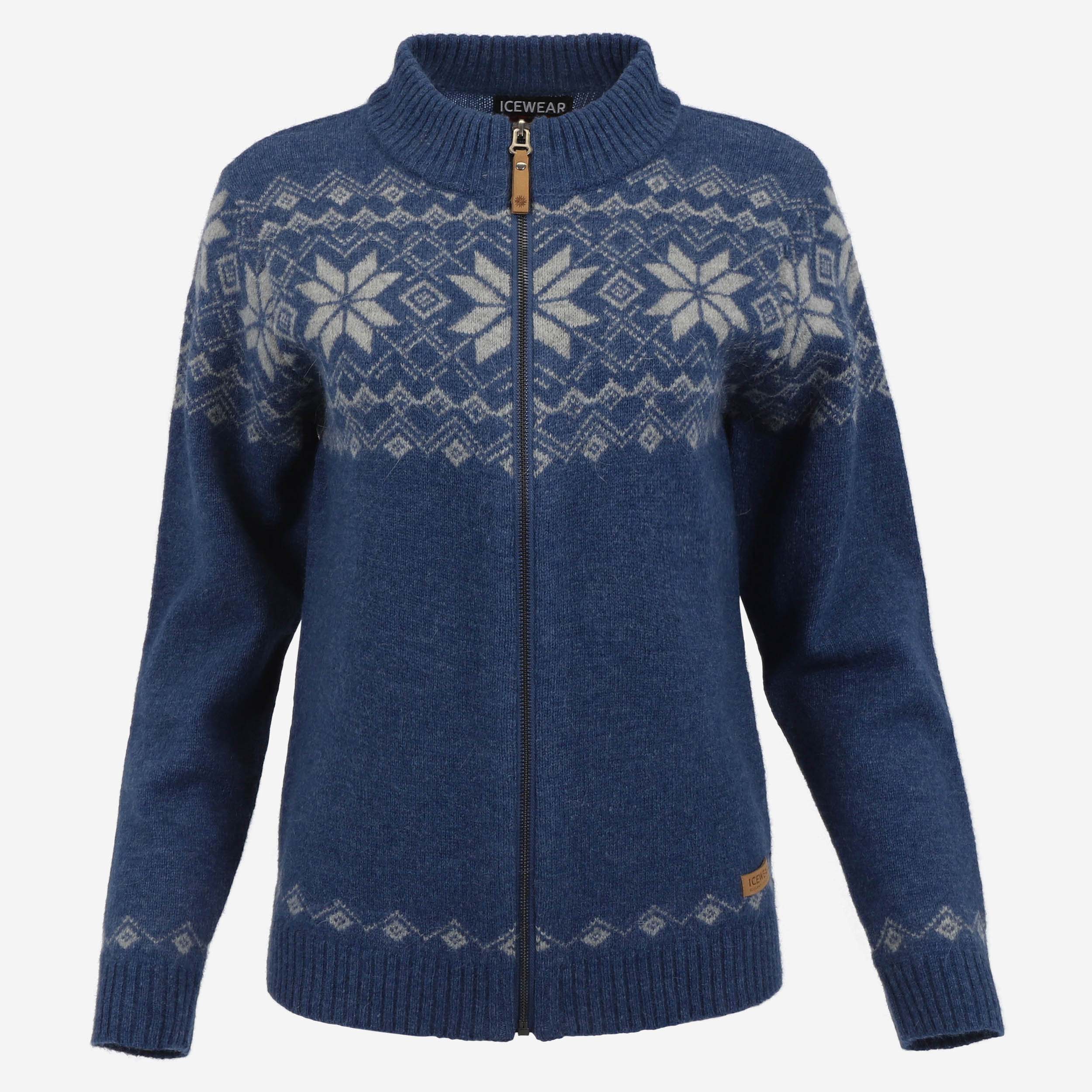 Nótt pull en laine mélangée angora