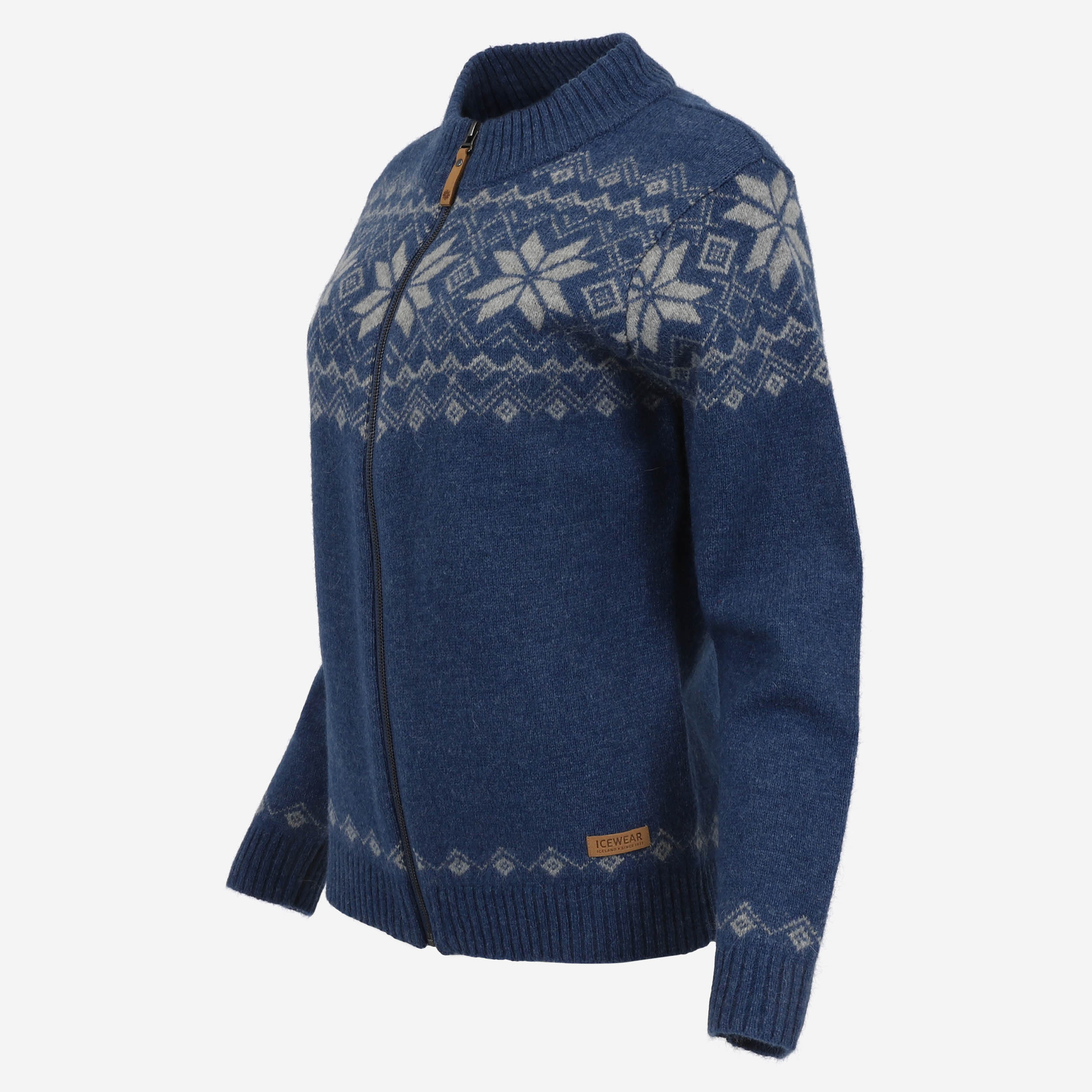 Nótt pull en laine mélangée angora
