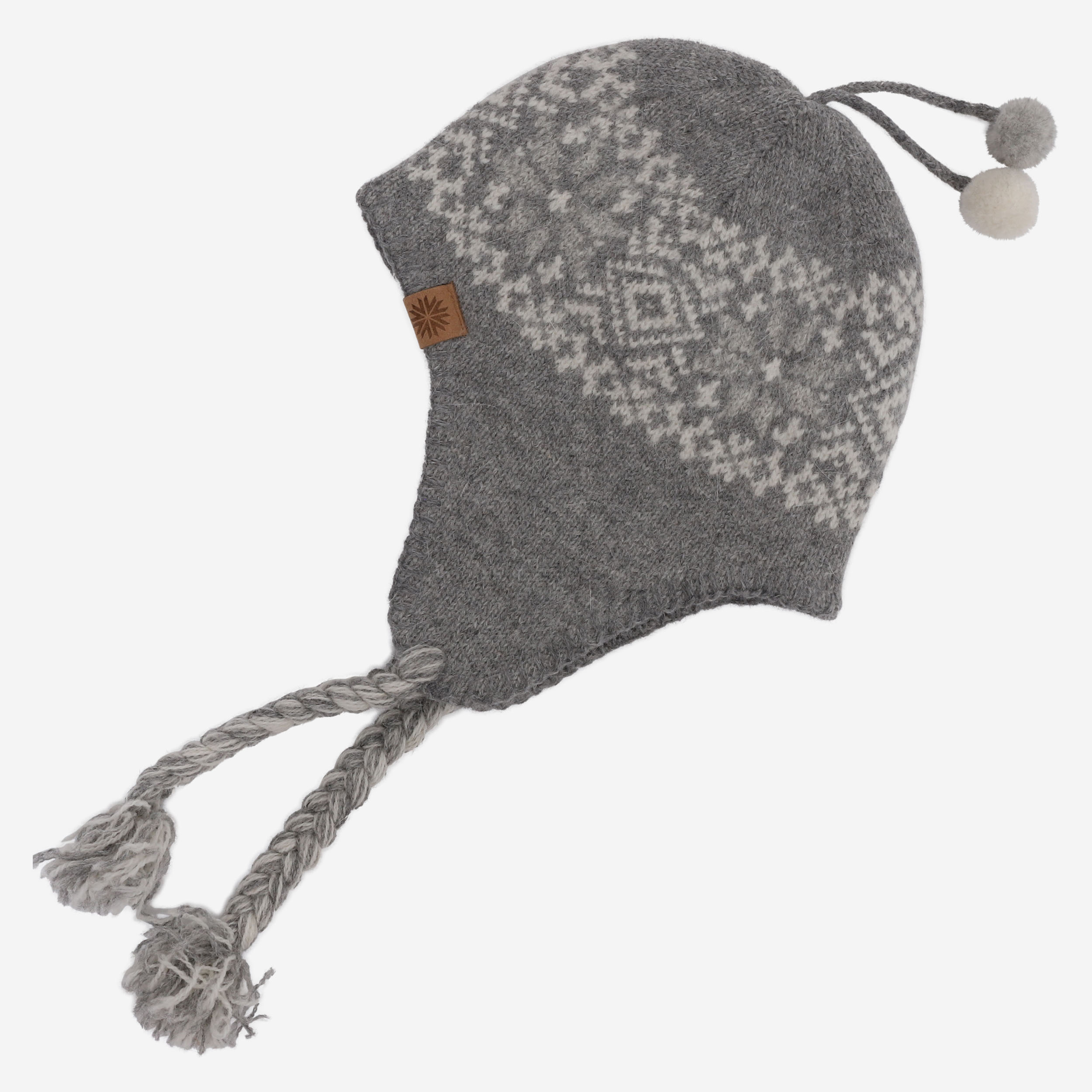 Papey Bonnet enfant en laine avec cache-oreilles