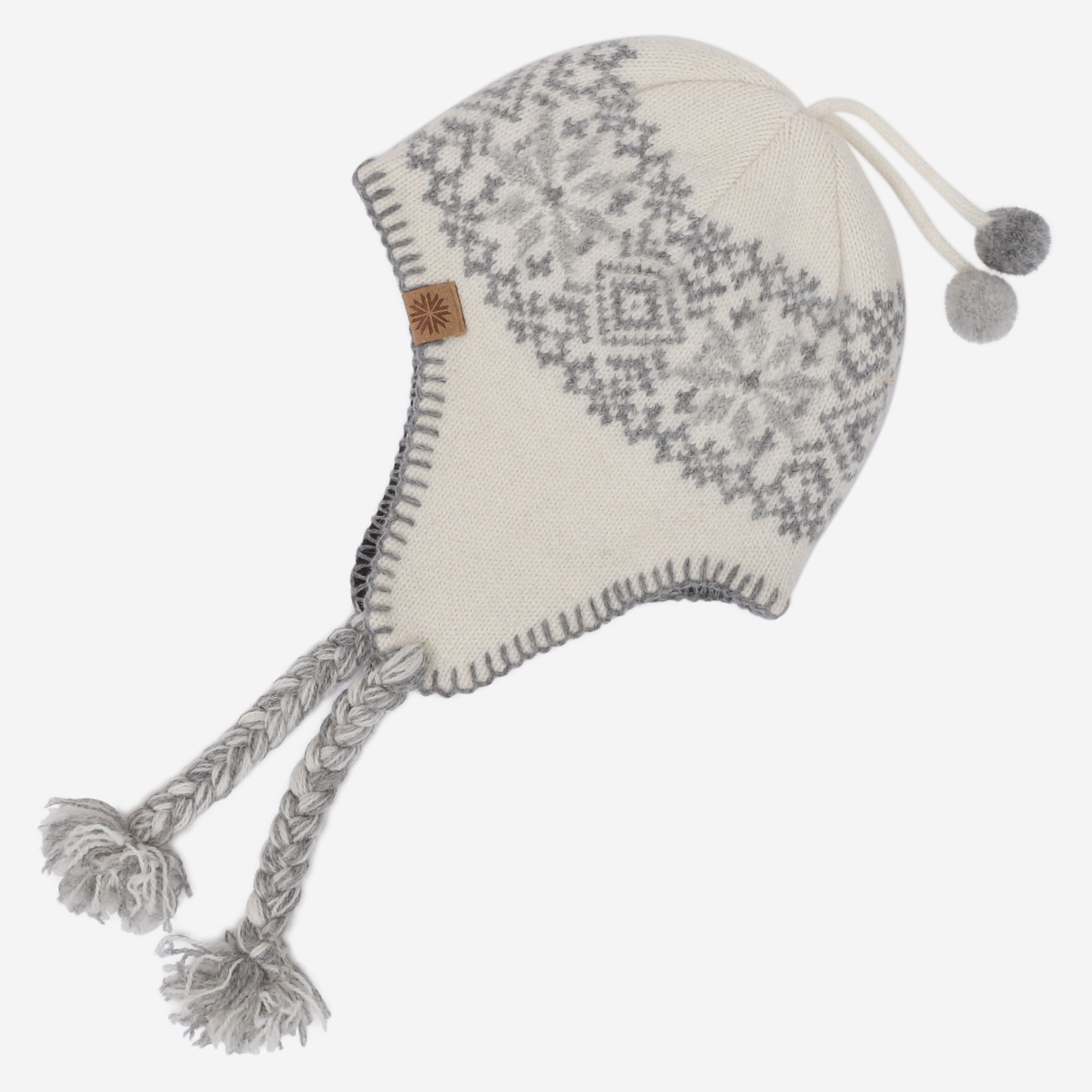 Papey barnahúfa með eyrnahlífum