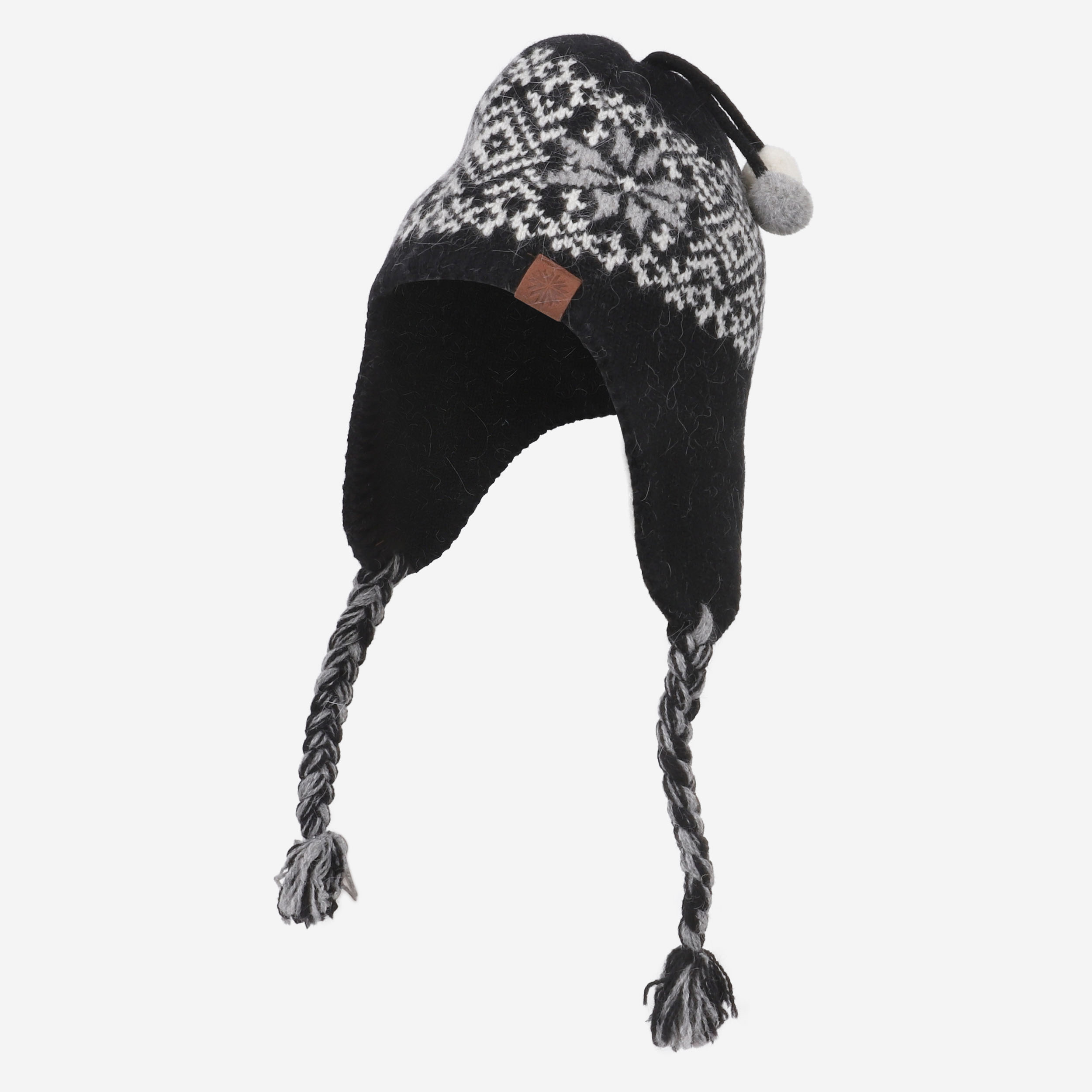 Papey barnahúfa með eyrnahlífum