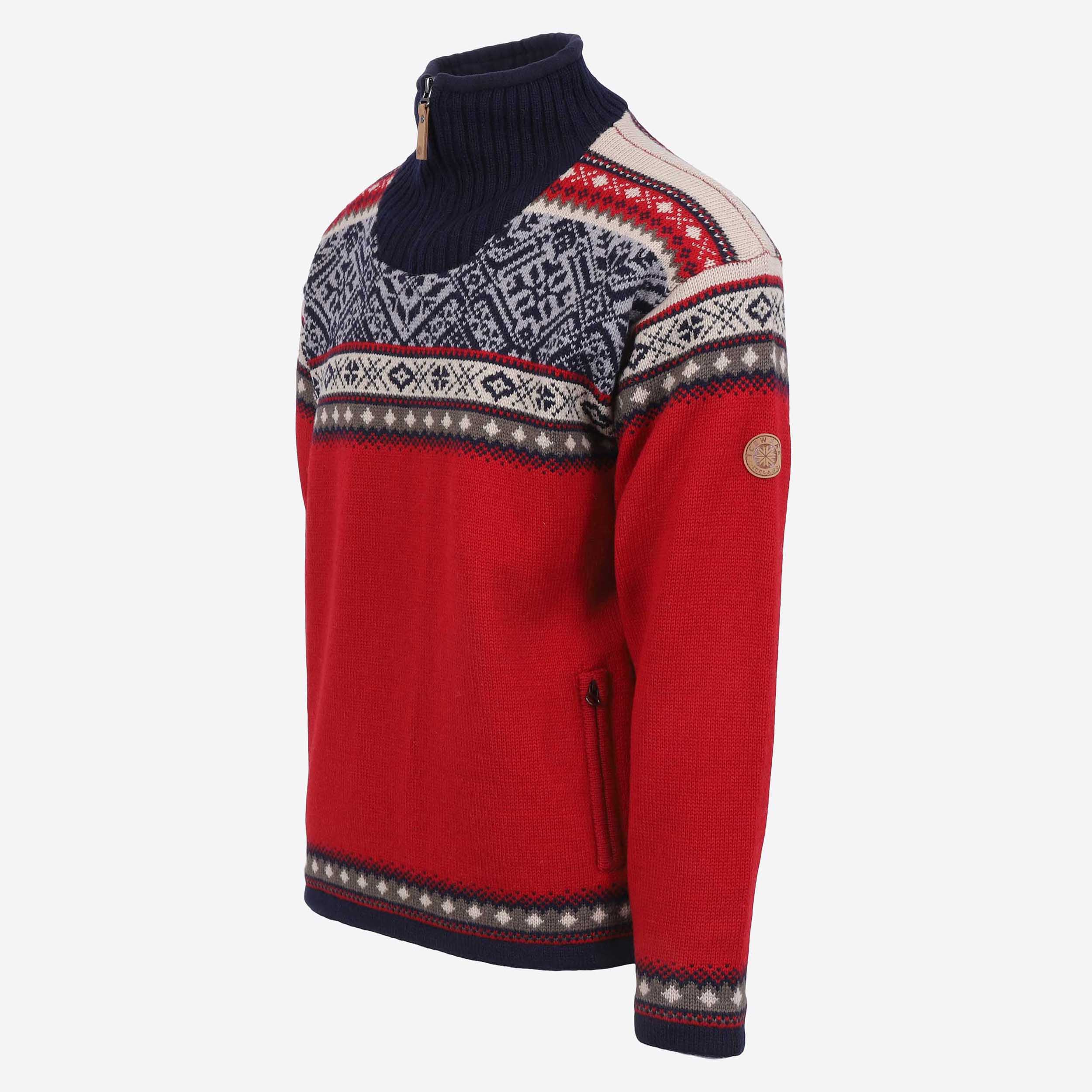 Bergen Norwegian Lined Wool Sweater