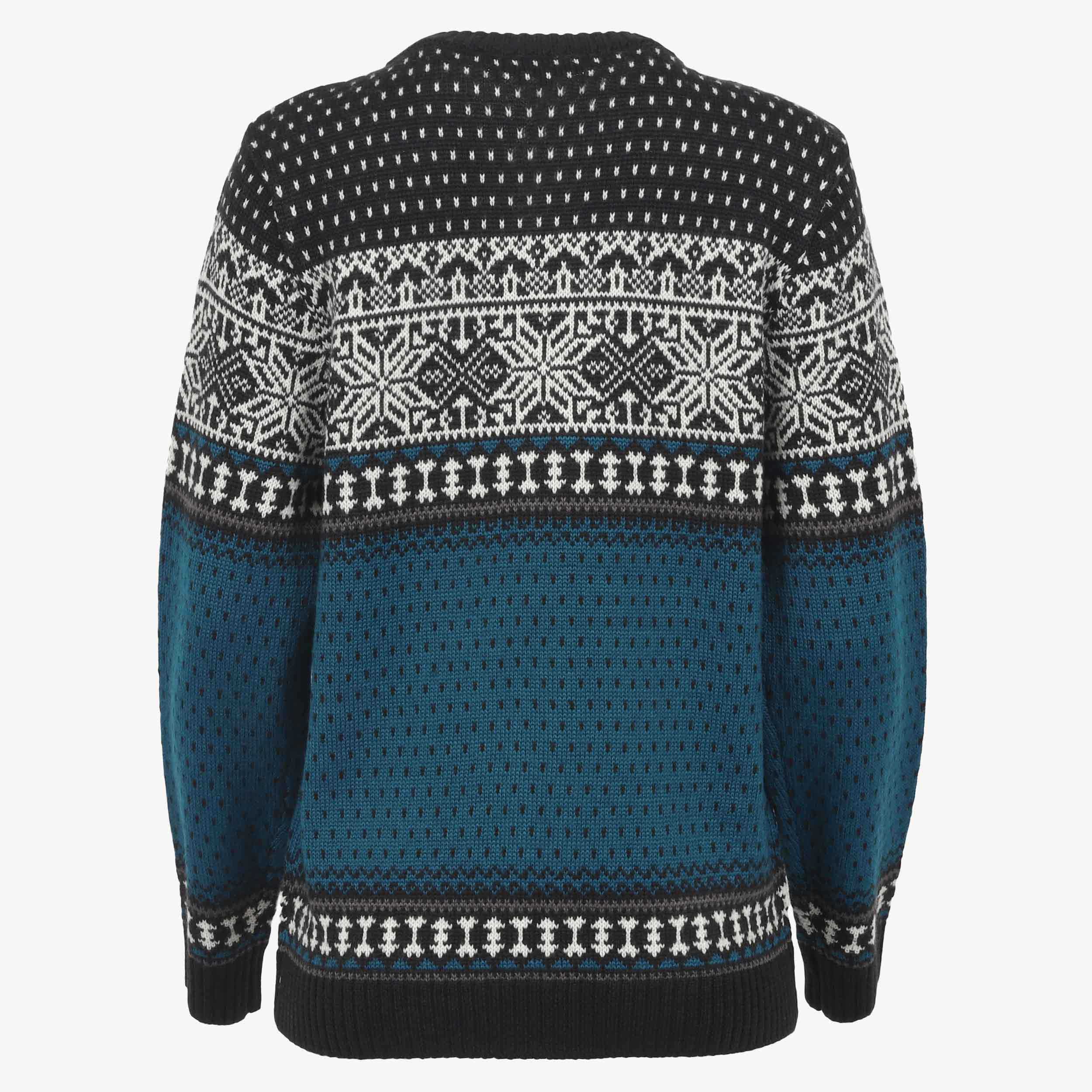 Martha 挪威风格羊毛混纺开衫