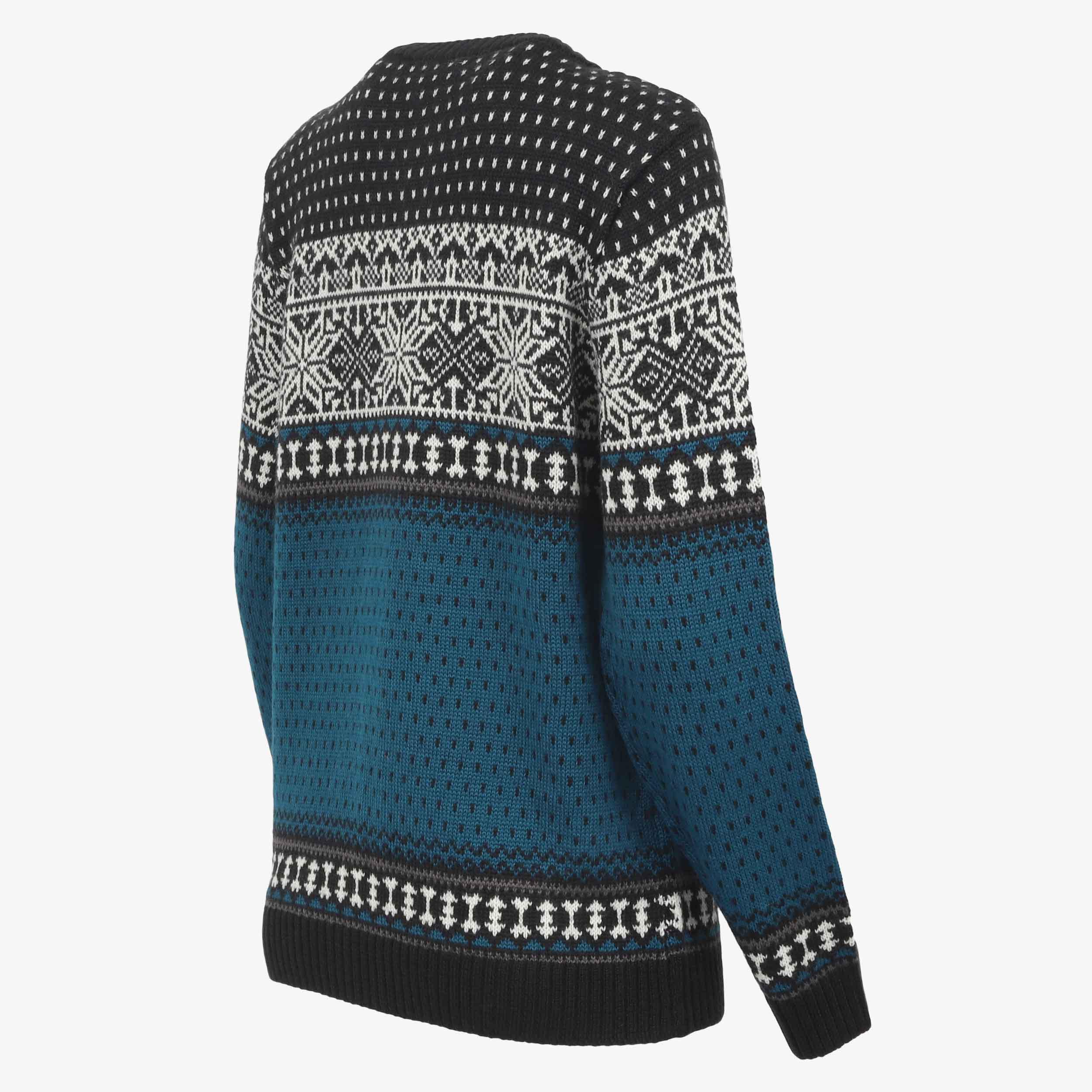 Martha 挪威风格羊毛混纺开衫