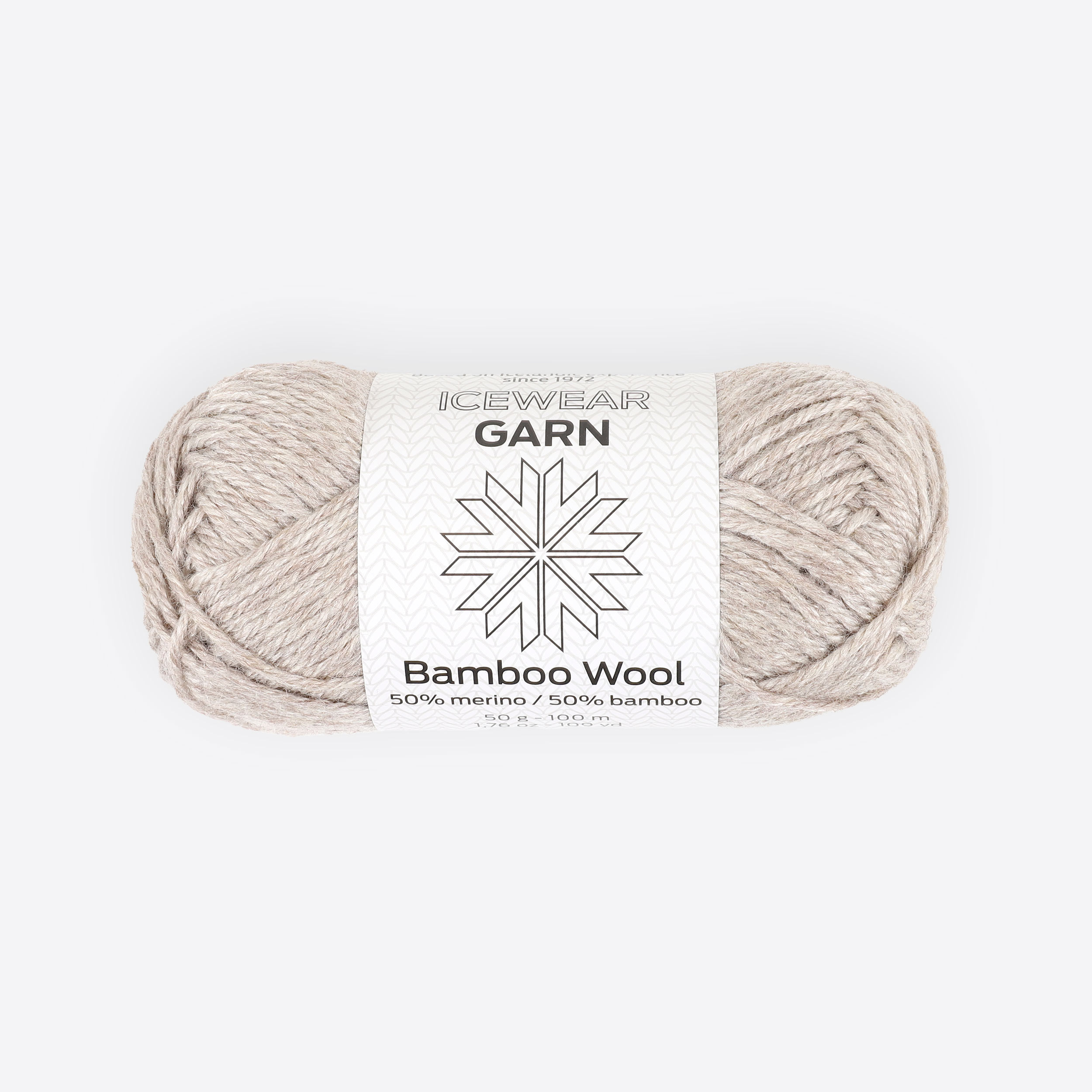Bamboo-Wool Blend knitting yarn (Aran)