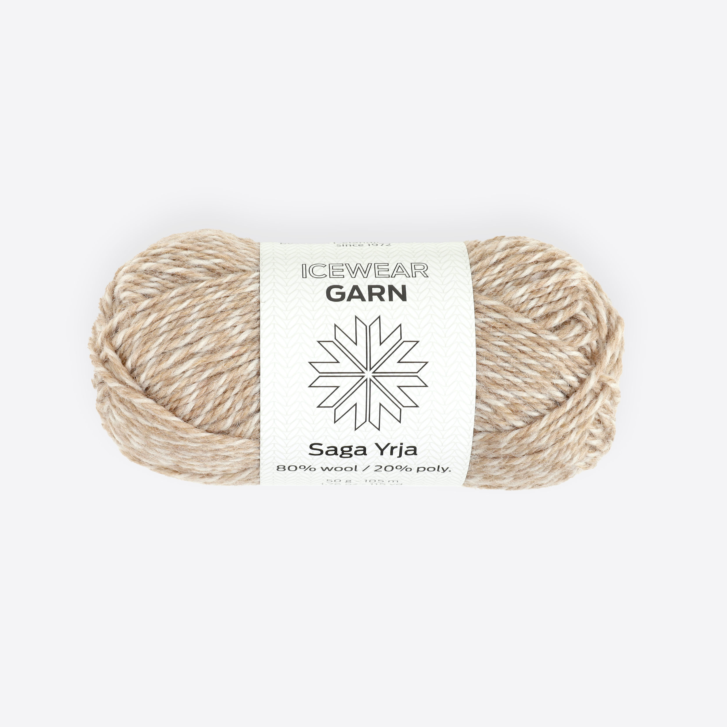Saga-Yrja wool blend knitting yarn