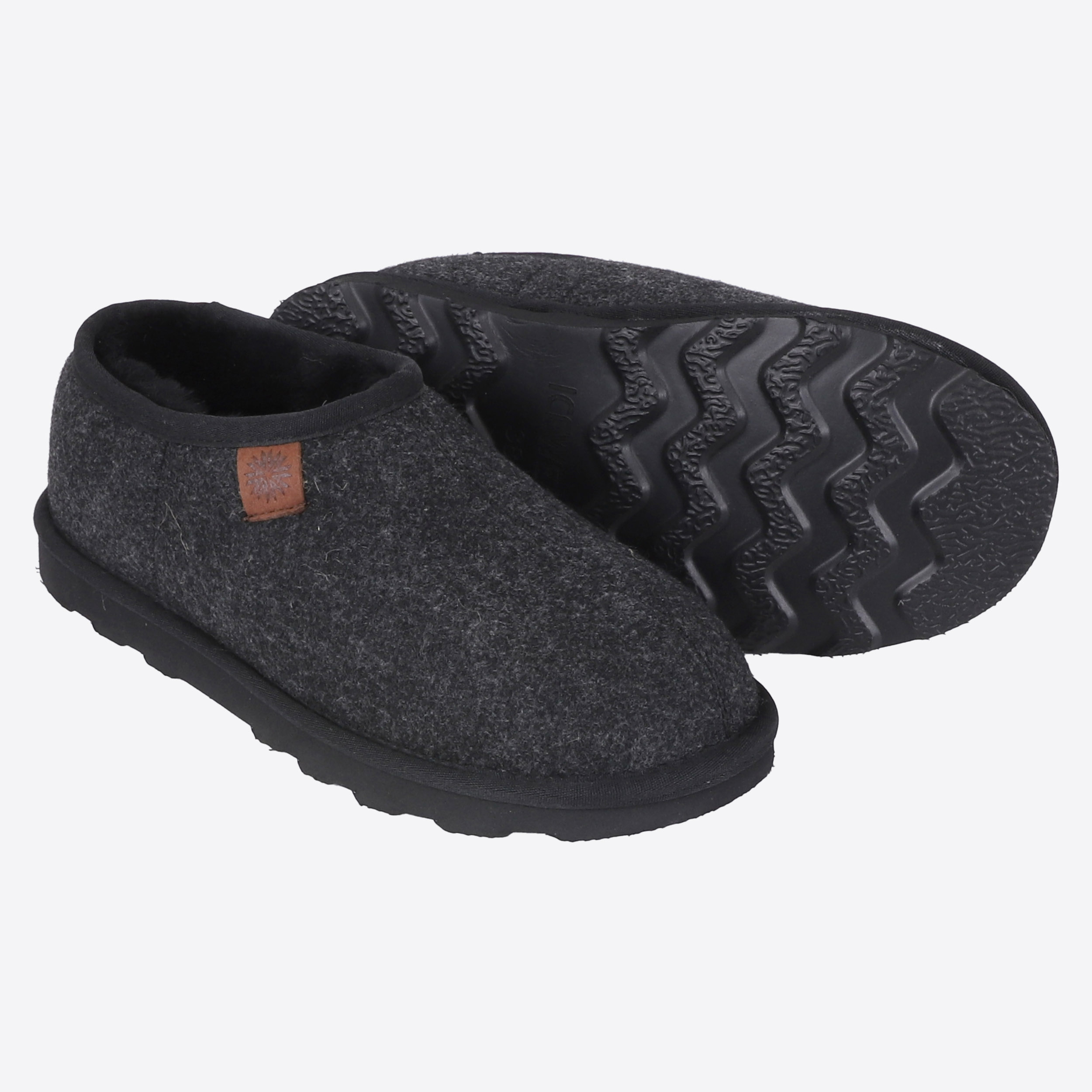 Lambafell wool step-in indoor slippers 