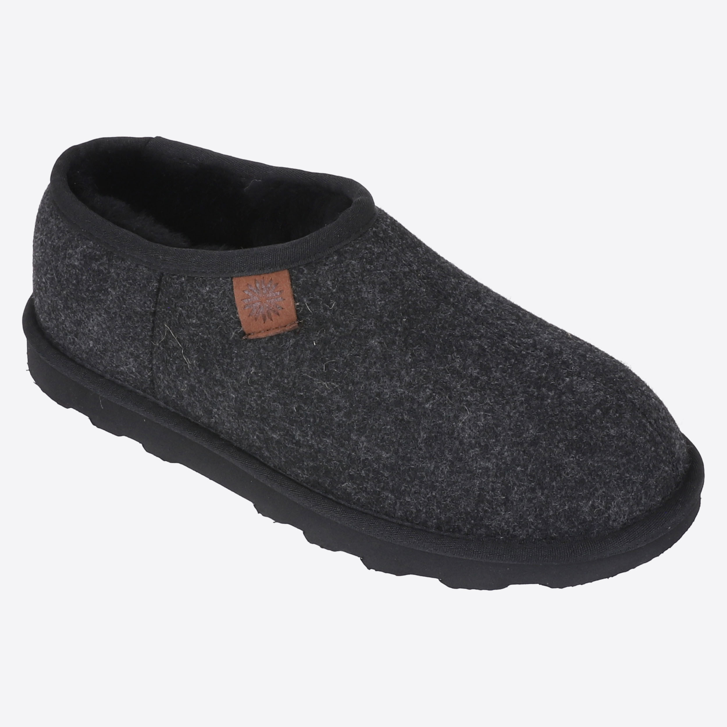Lambafell wool step-in indoor slippers 