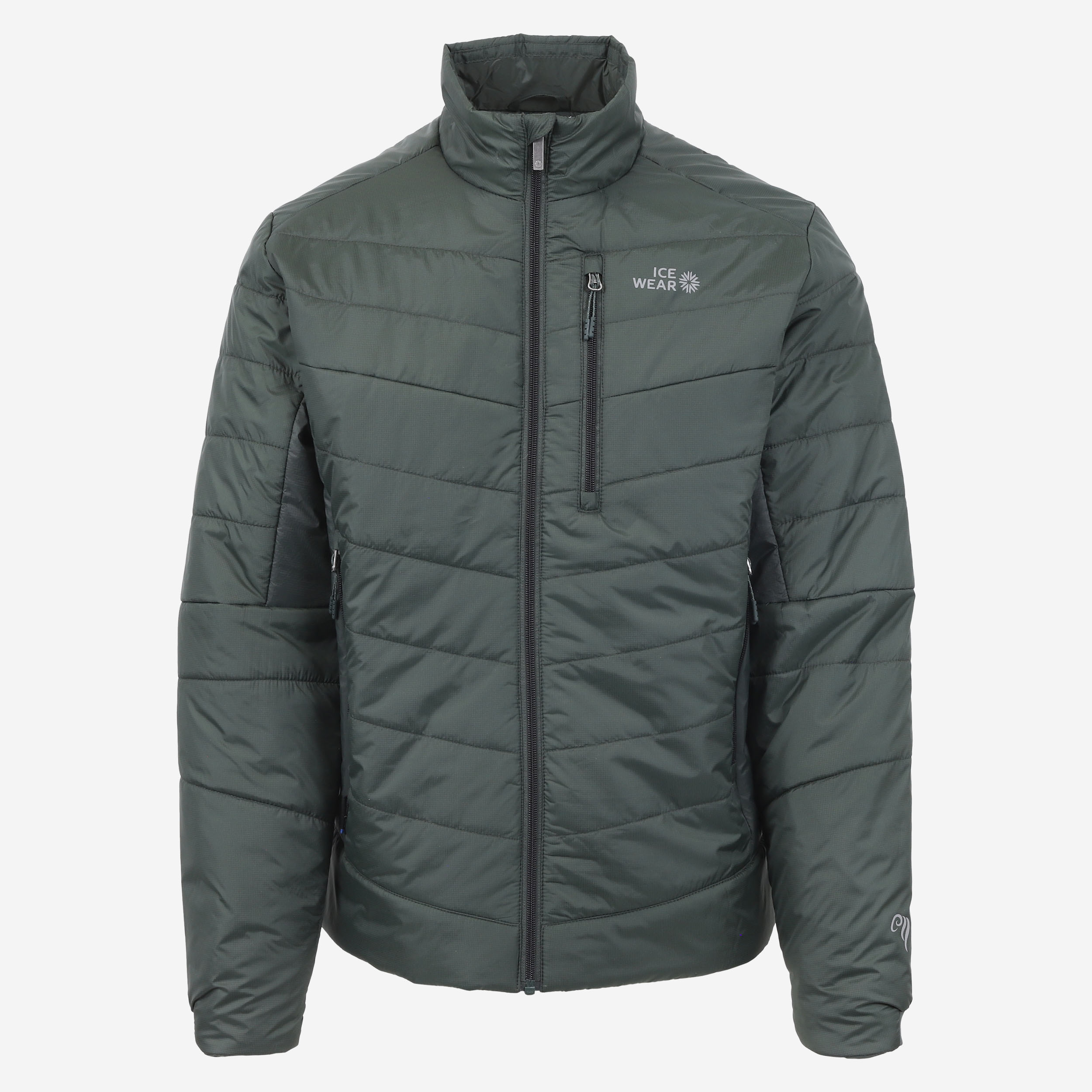 Langjökull veste pour homme garnie de laine islandaise