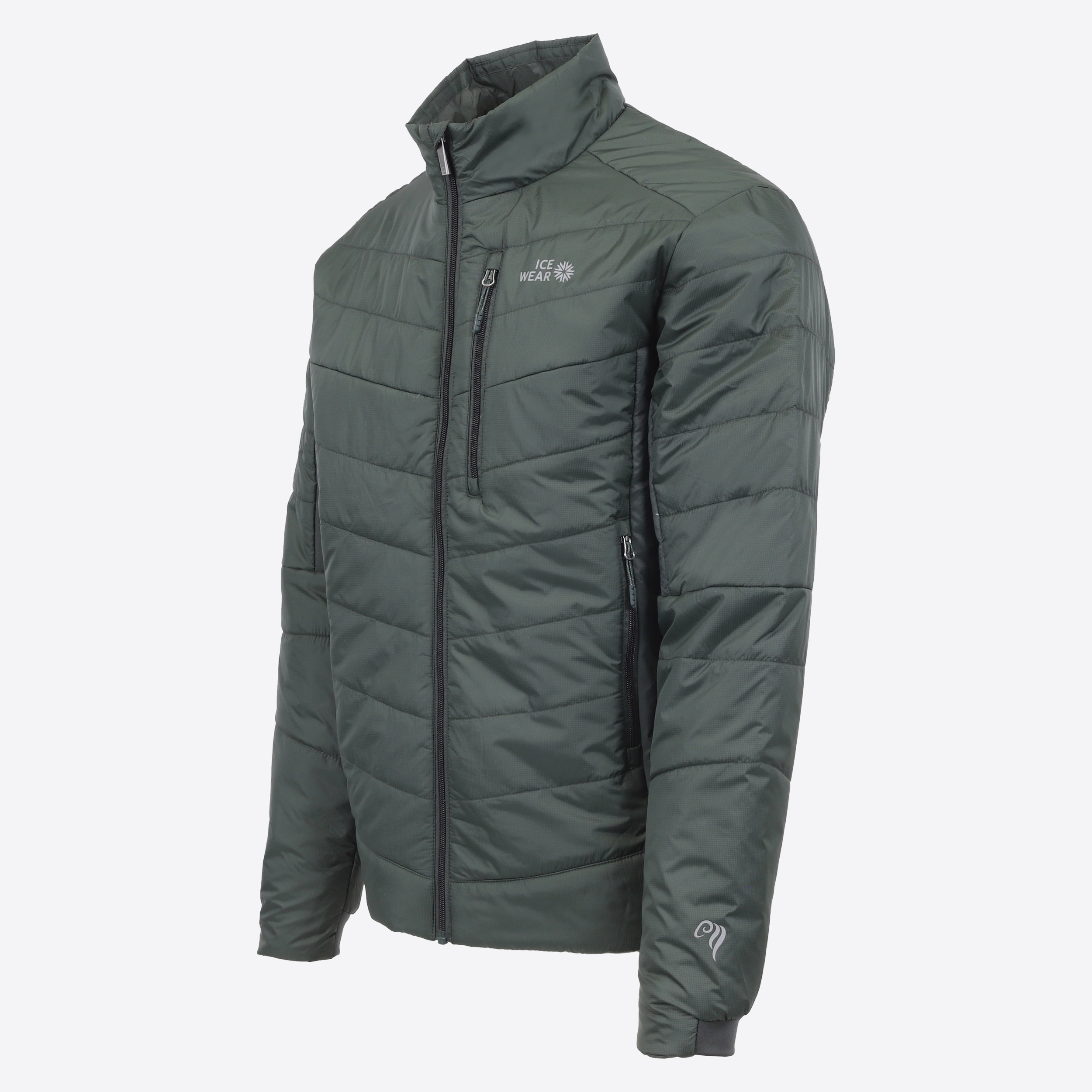Langjökull veste pour homme garnie de laine islandaise
