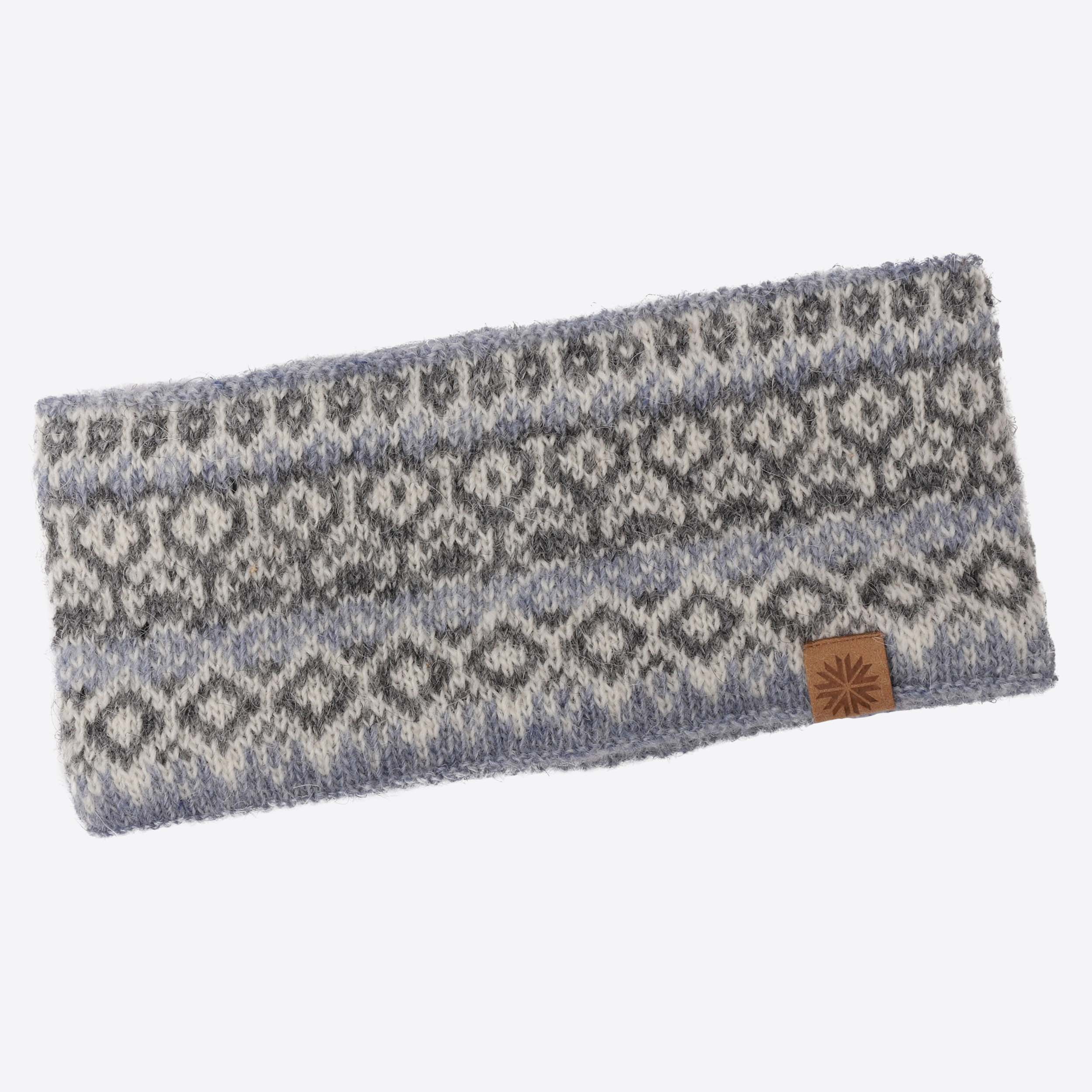 Fagradalsfjall bandeau en laine islandaise