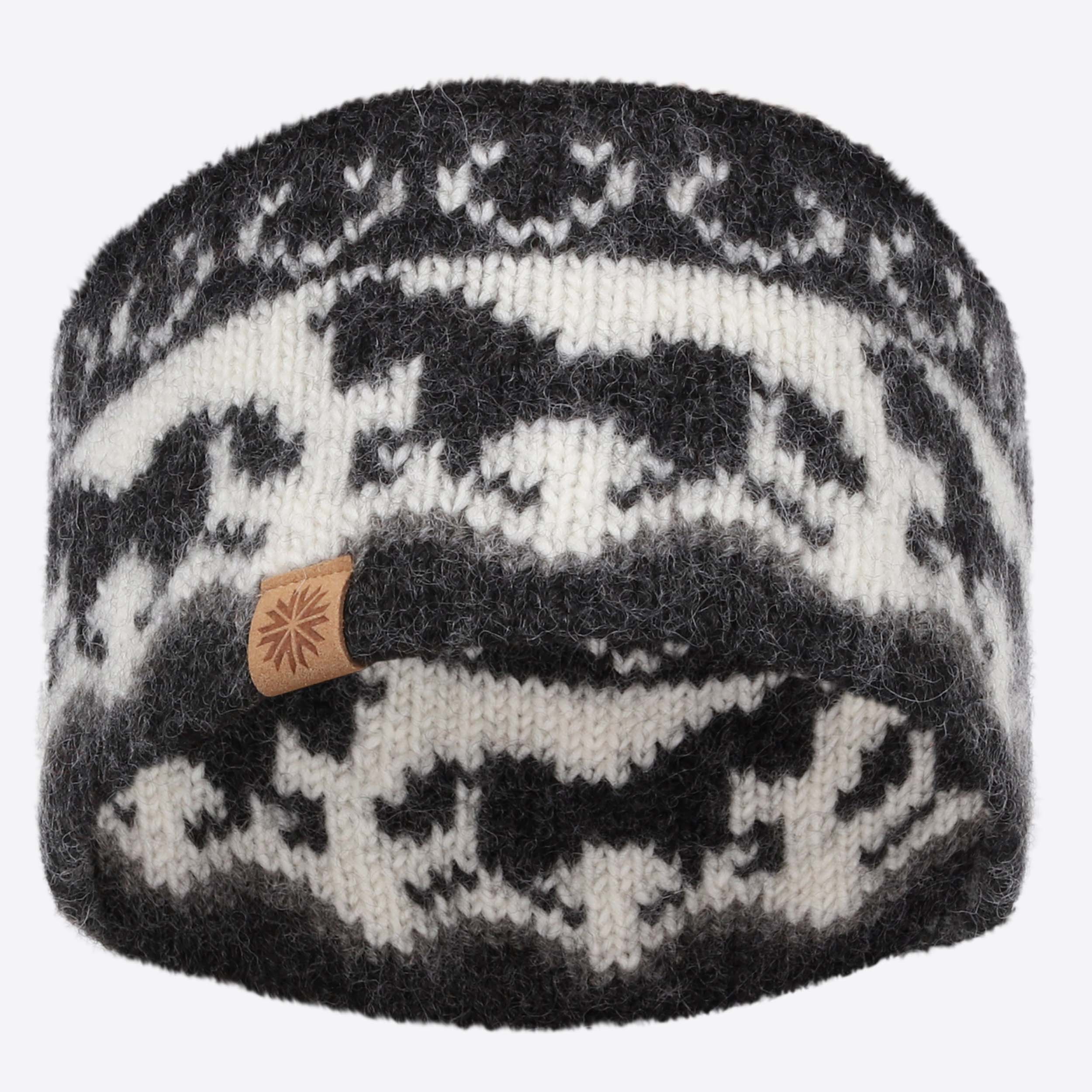 Sleipnir bandeau en laine avec motif cheval