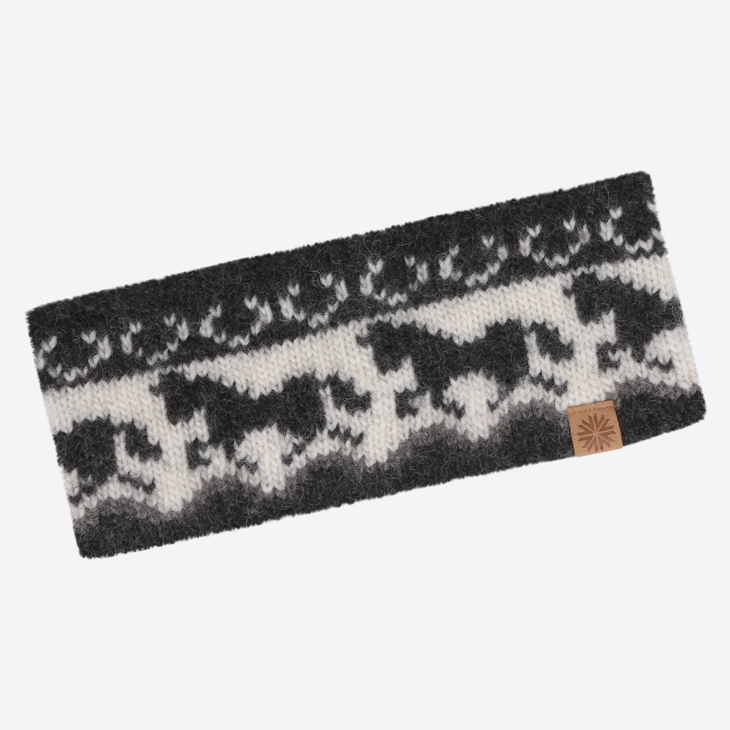 Sleipnir bandeau en laine avec motif cheval