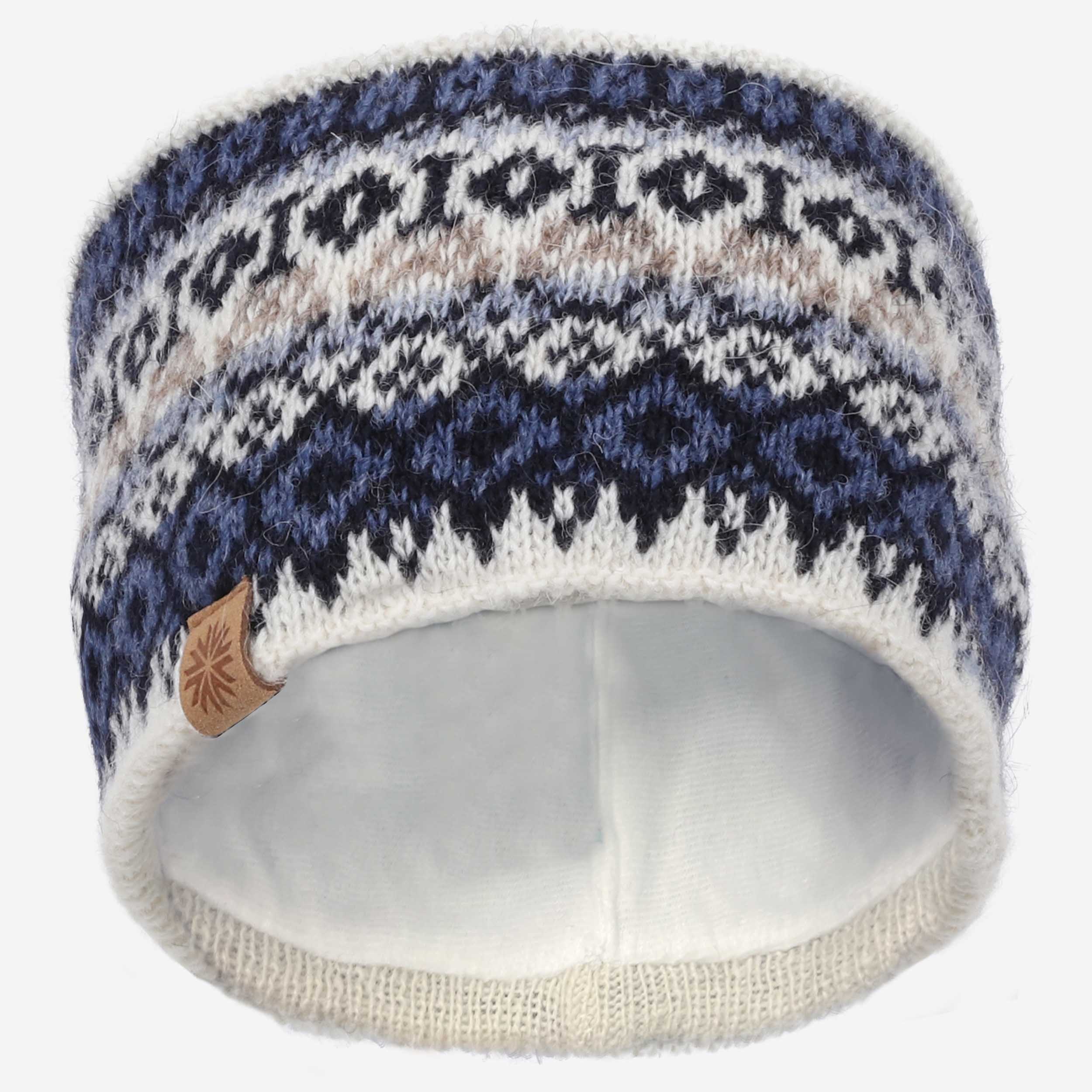 Fagradalsfjall bandeau en laine islandaise