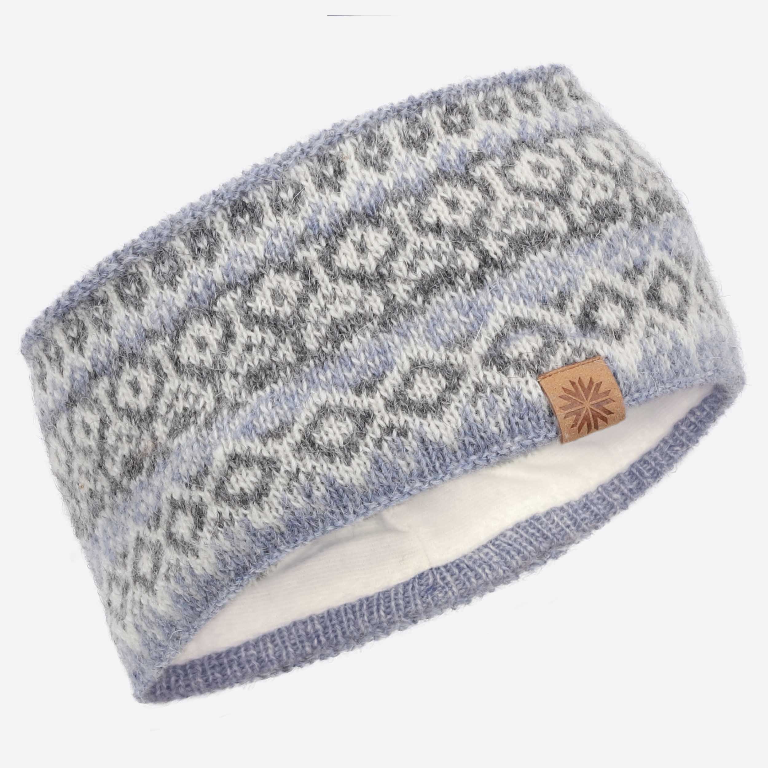 Fagradalsfjall bandeau en laine islandaise