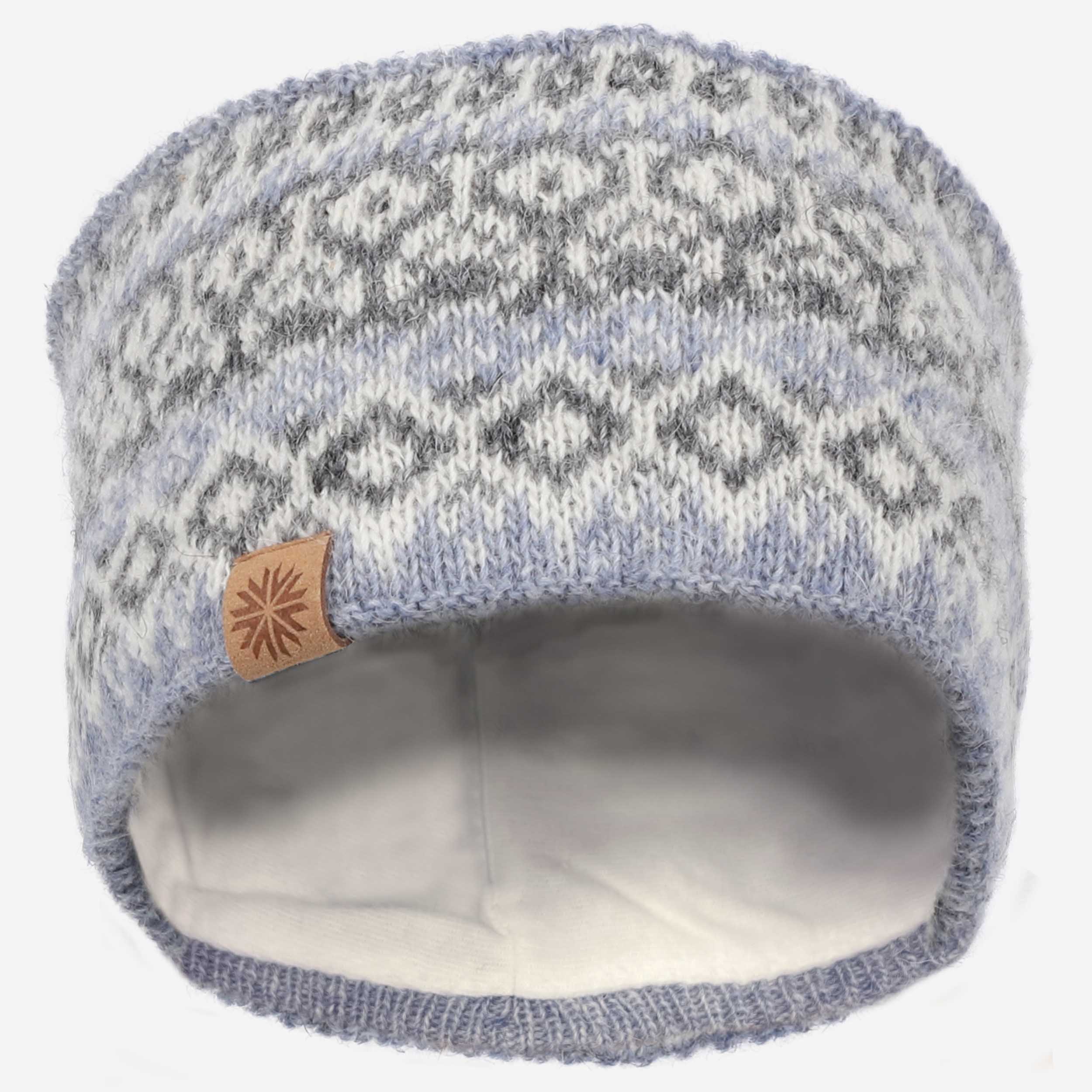 Fagradalsfjall bandeau en laine islandaise