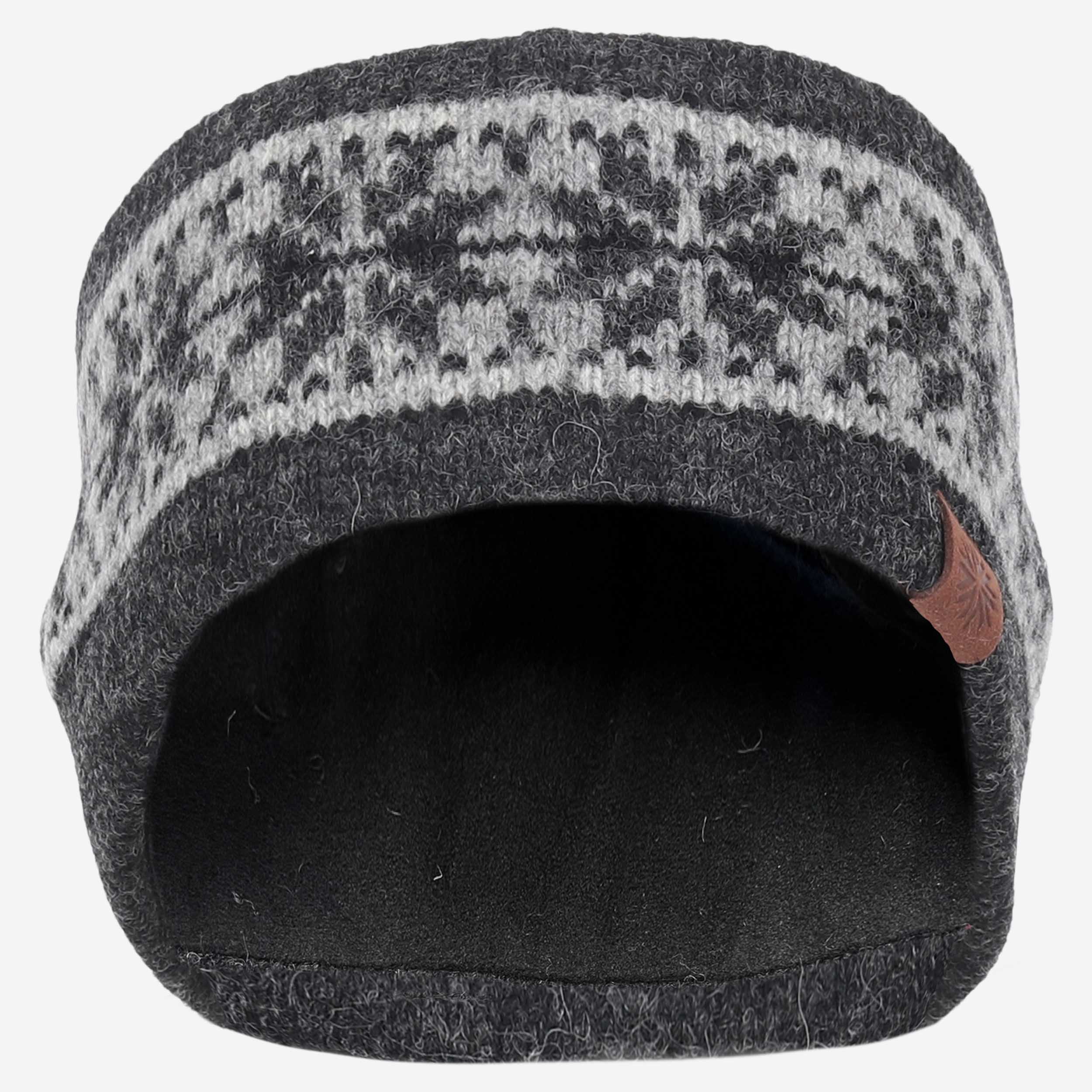 挪威人北欧风格混纺羊毛头带