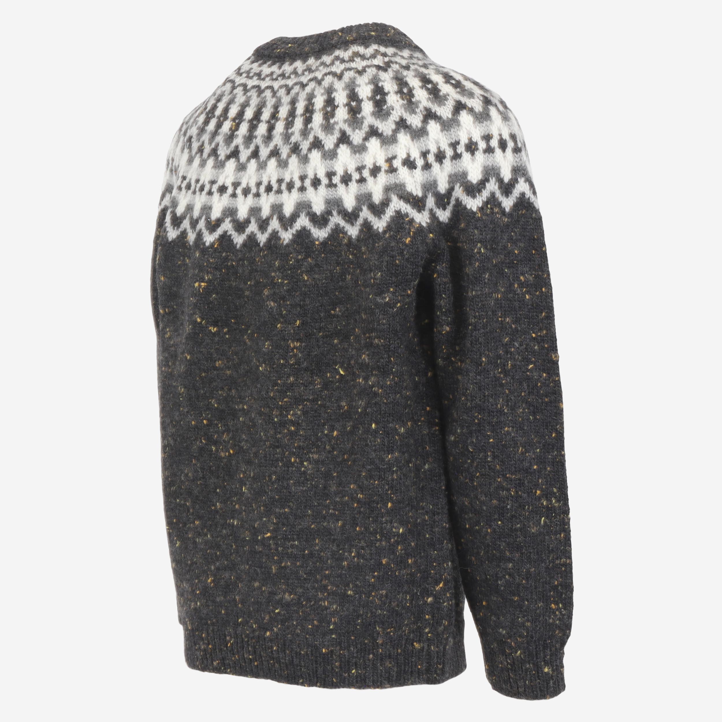 Snorragarður wool sweater classic Icelandic patterns  