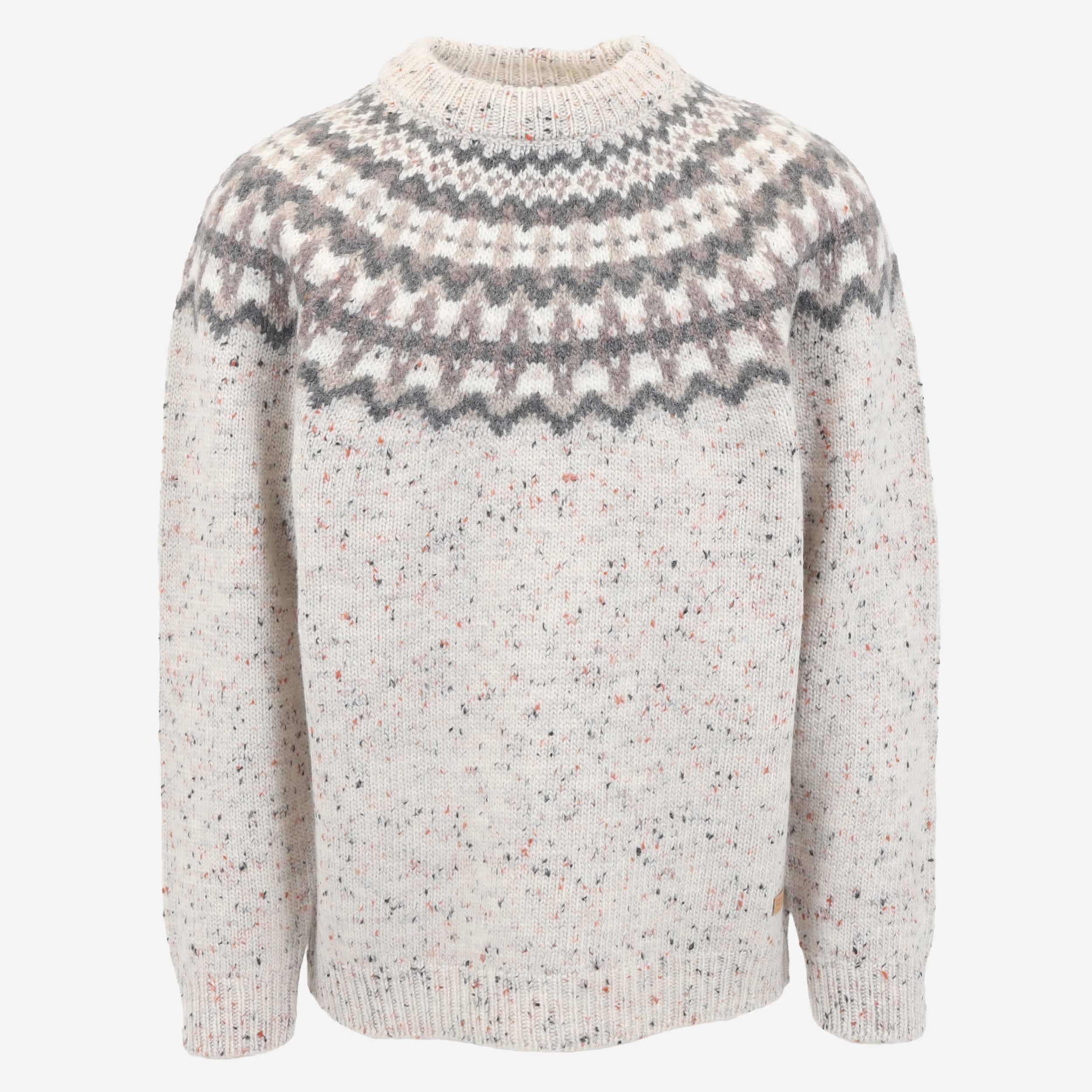 Snorragarður wool pullover traditional Icelandic design  