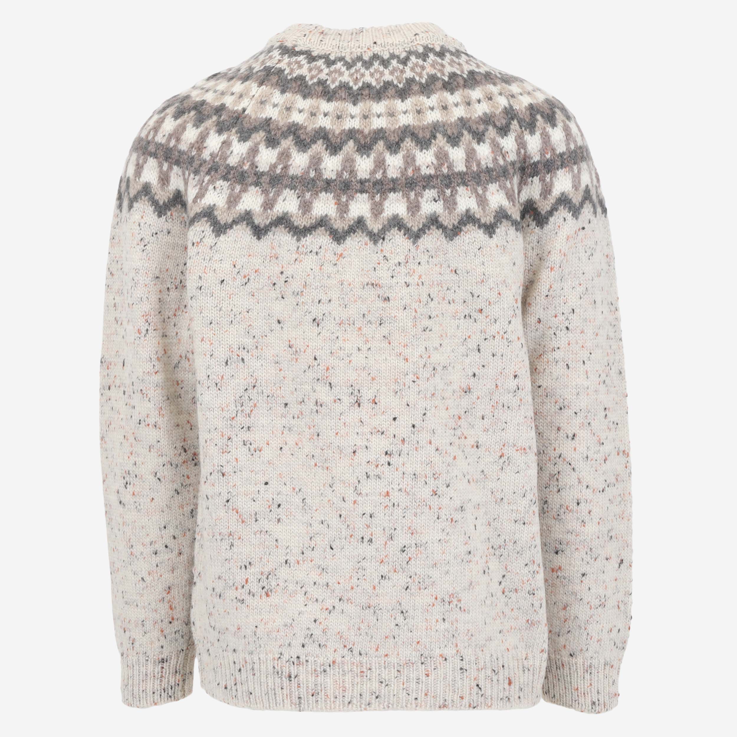 Snorragarður wool pullover traditional Icelandic design  