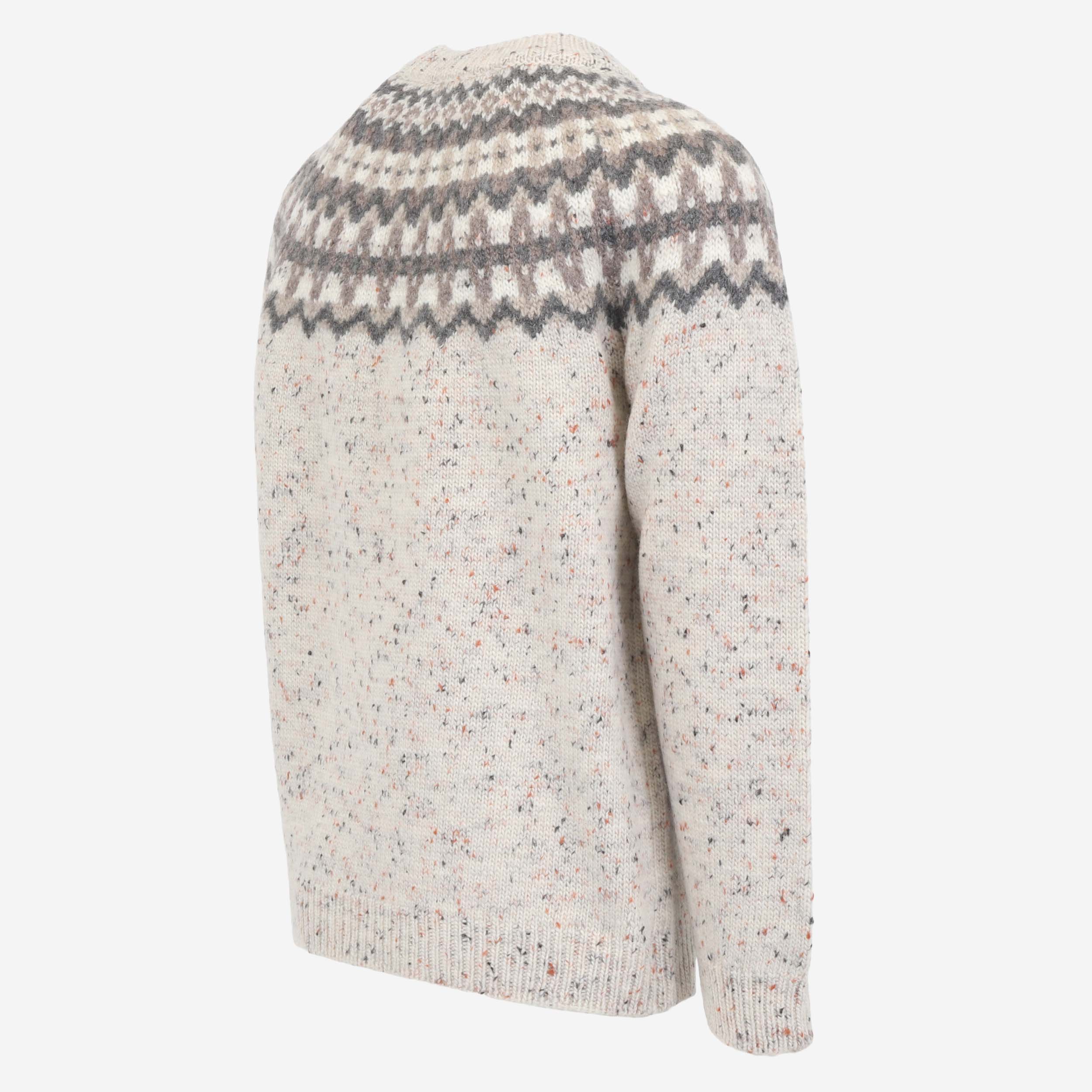 Snorragarður wool pullover traditional Icelandic design  