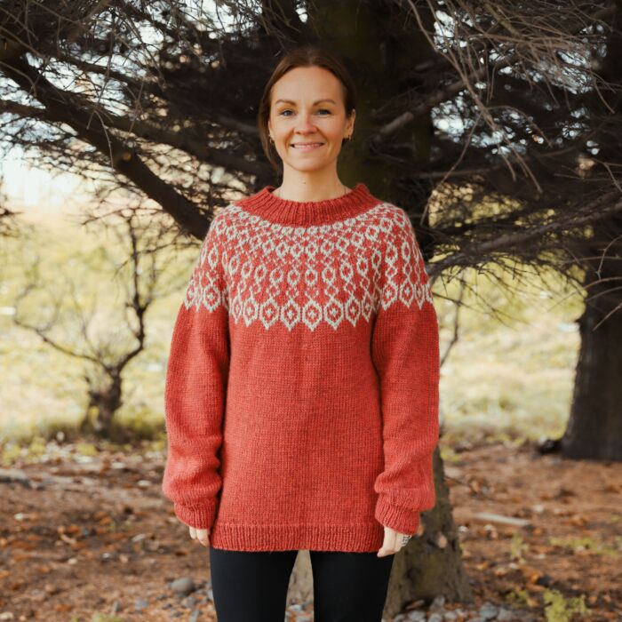 Rúrý/Rúrik adult sweater knitting pattern