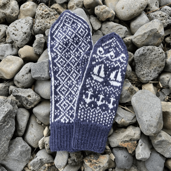 Sjóari mittens knitting pattern
