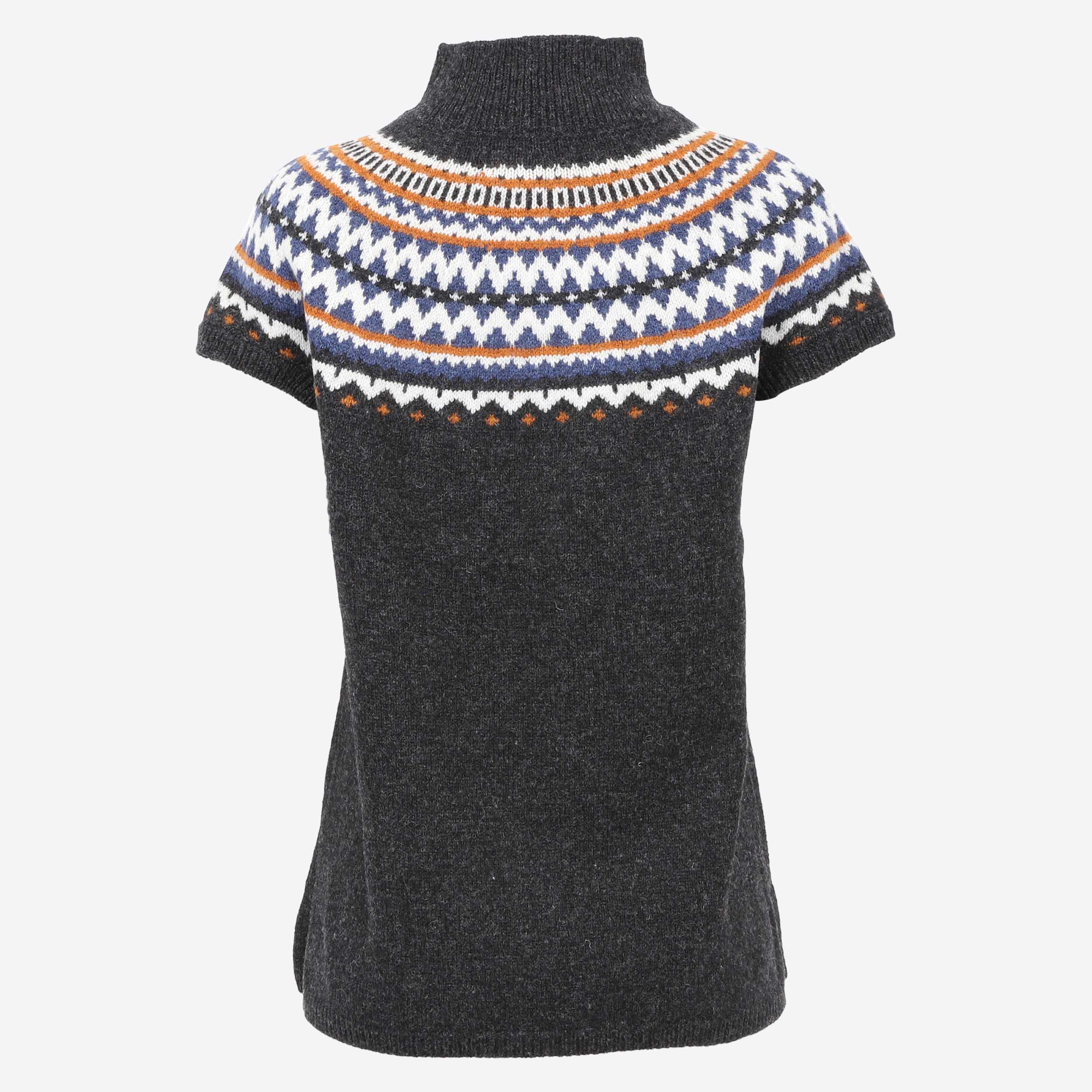 Dyngjufjöll long vest with turtle neck