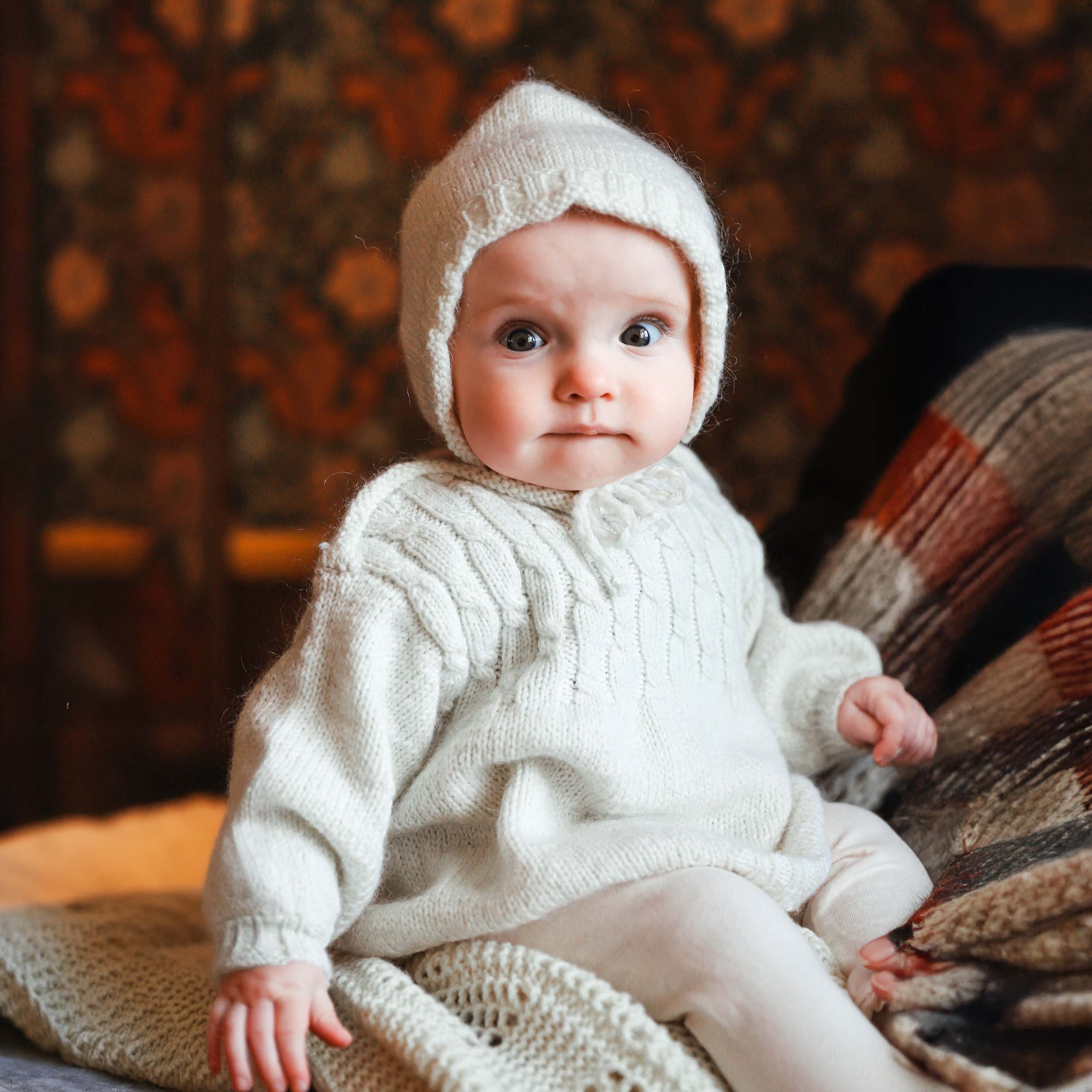 Björt newborn set knitting pattern