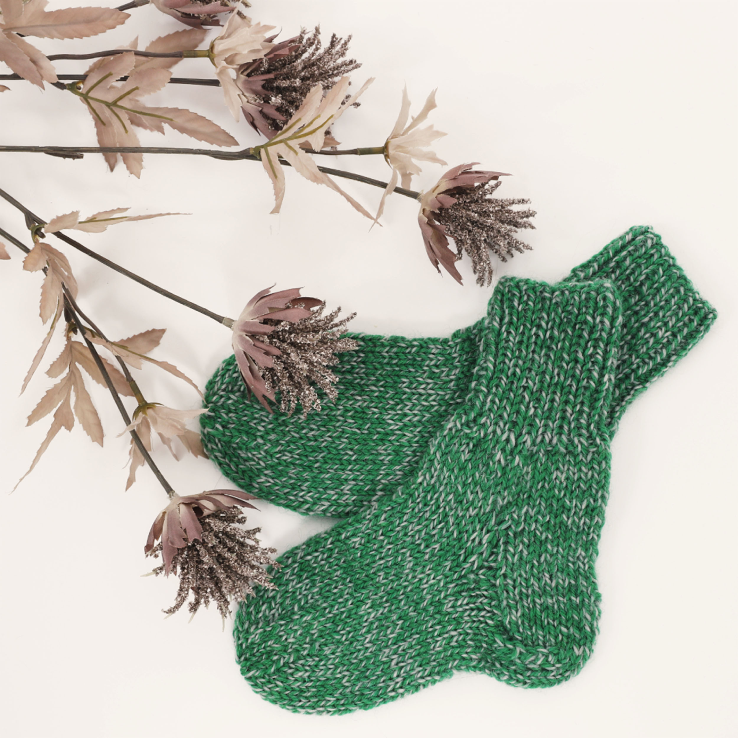 Yrja barna sokkar prjónauppskrift