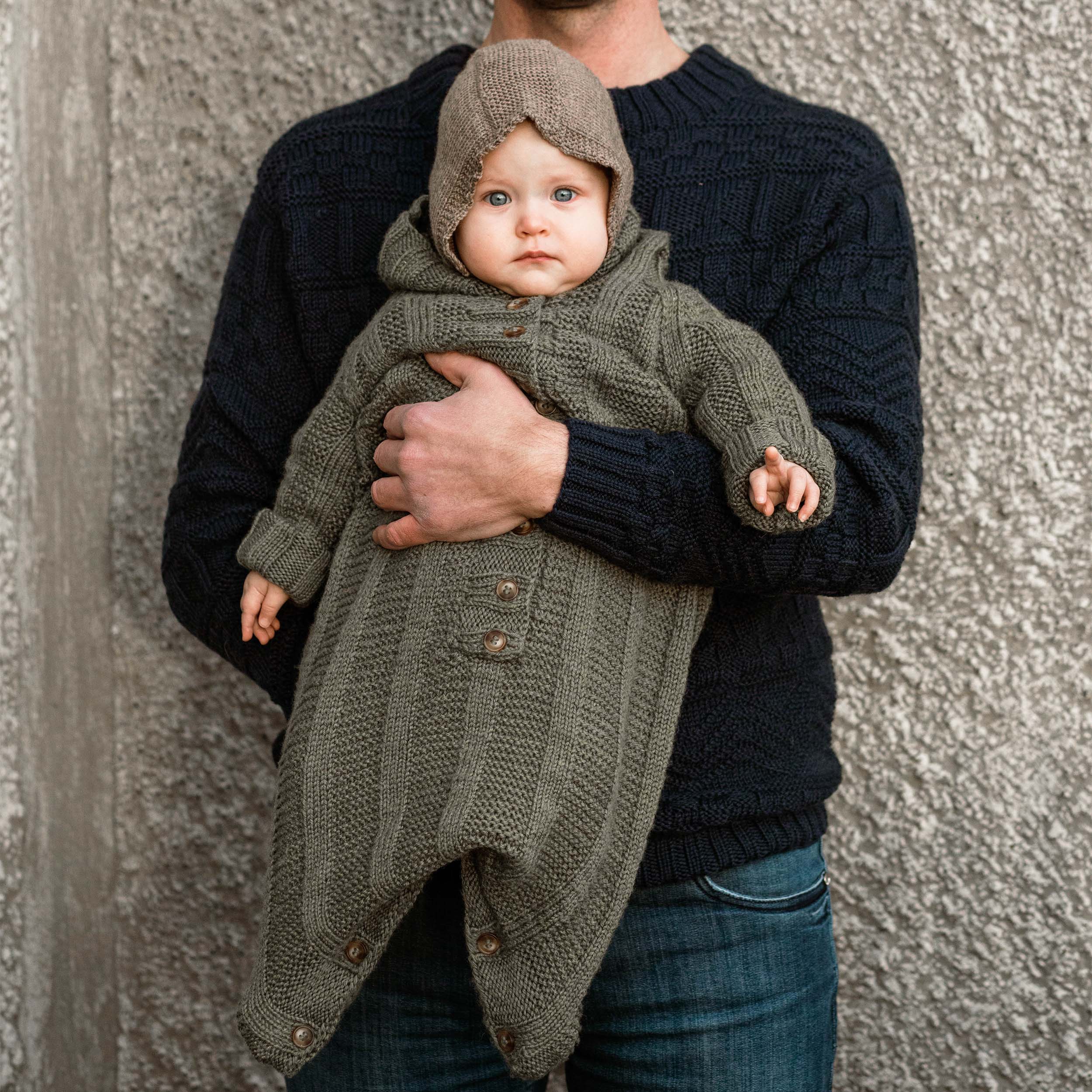 Púkapoki ungbarna poki prjónauppskrift