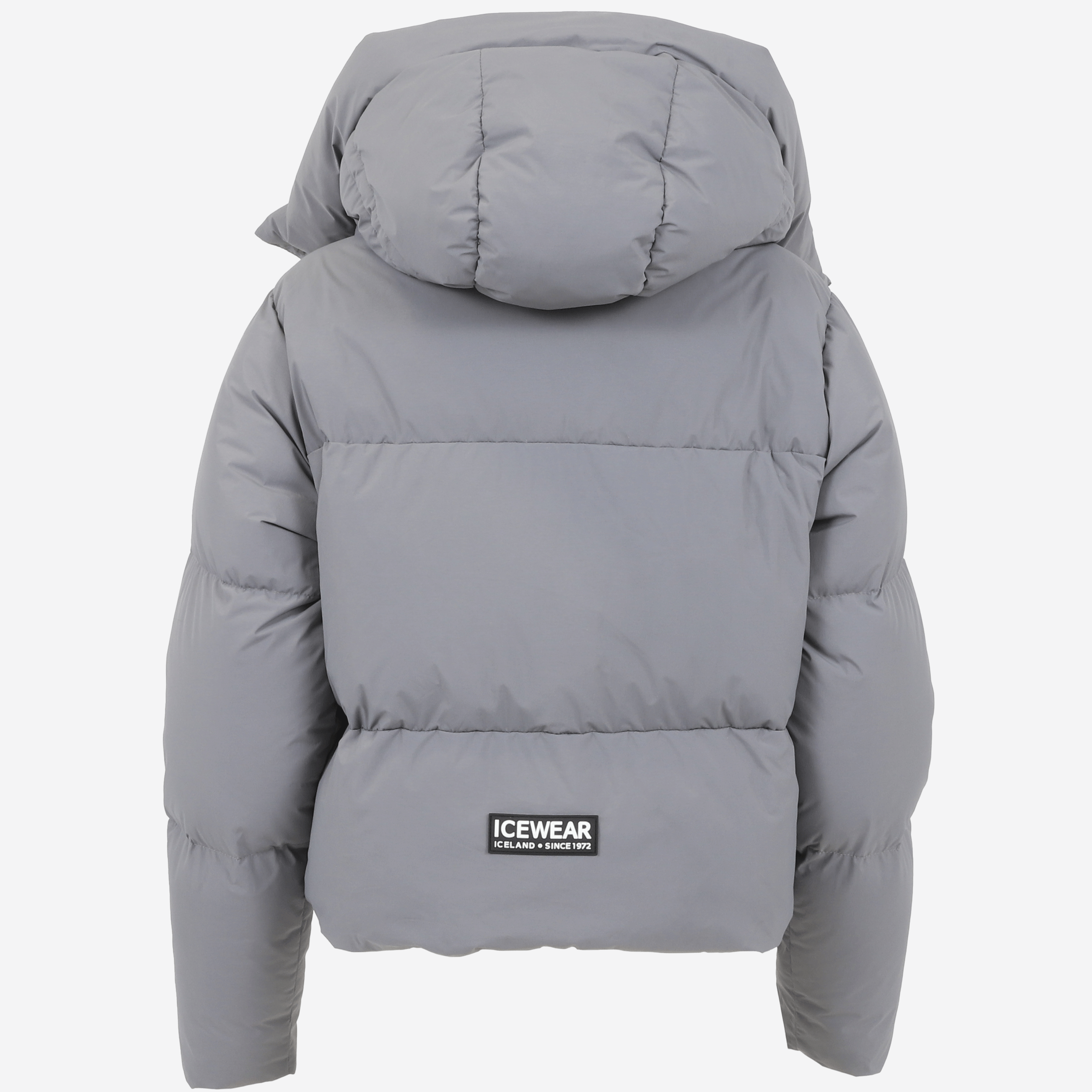 Borg short puffer down jacket