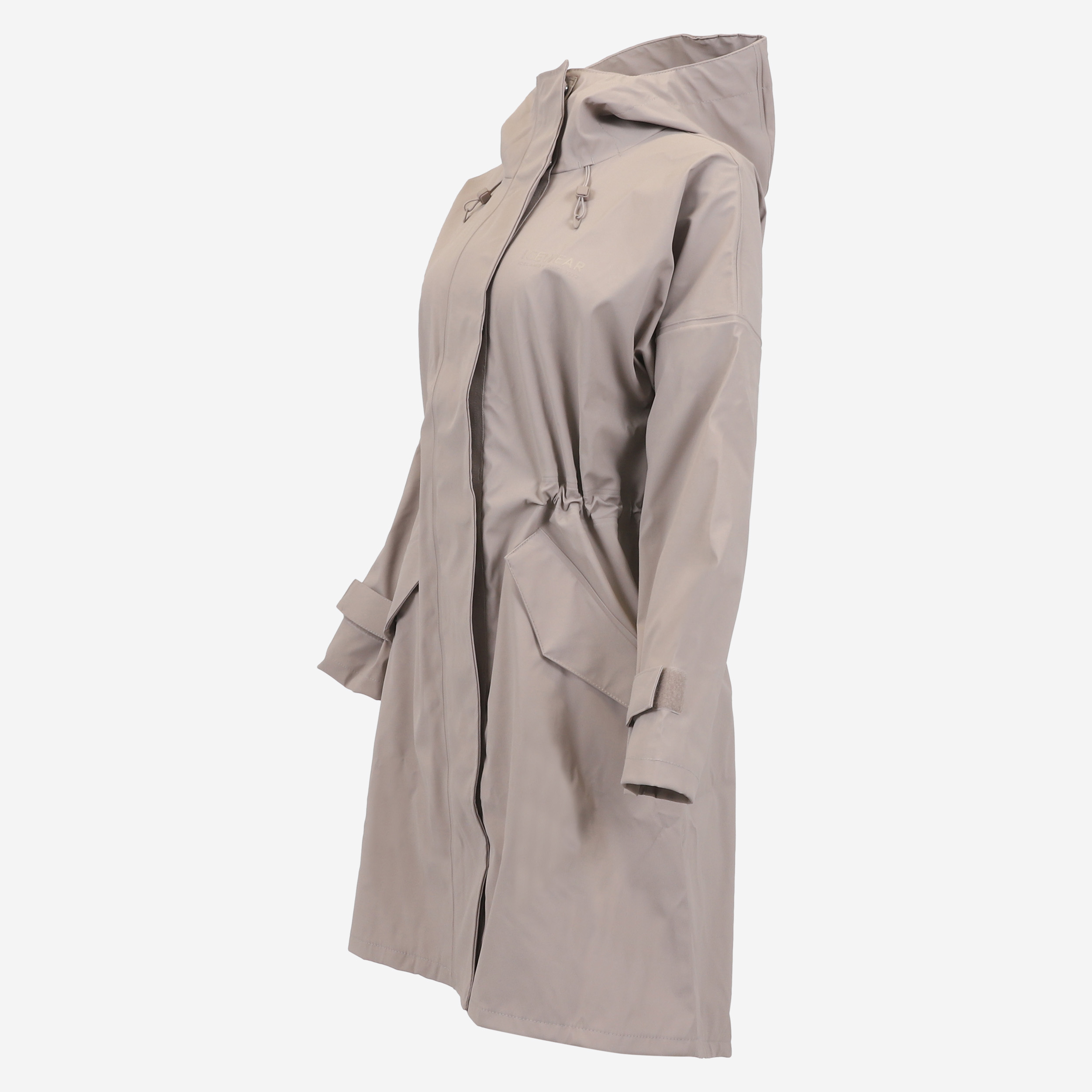 Vatnsdalur long raincoat with hood