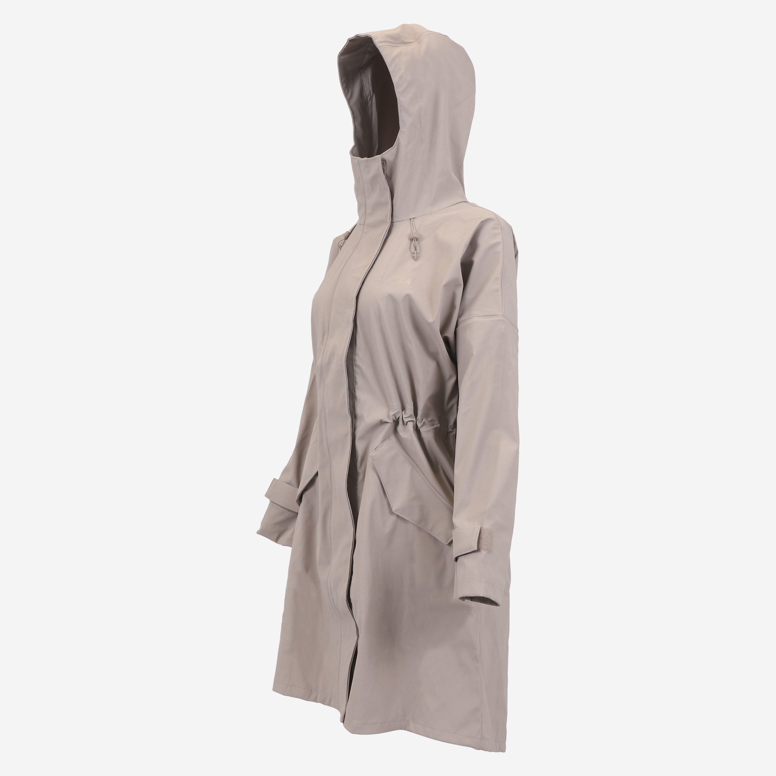 Vatnsdalur long raincoat with hood
