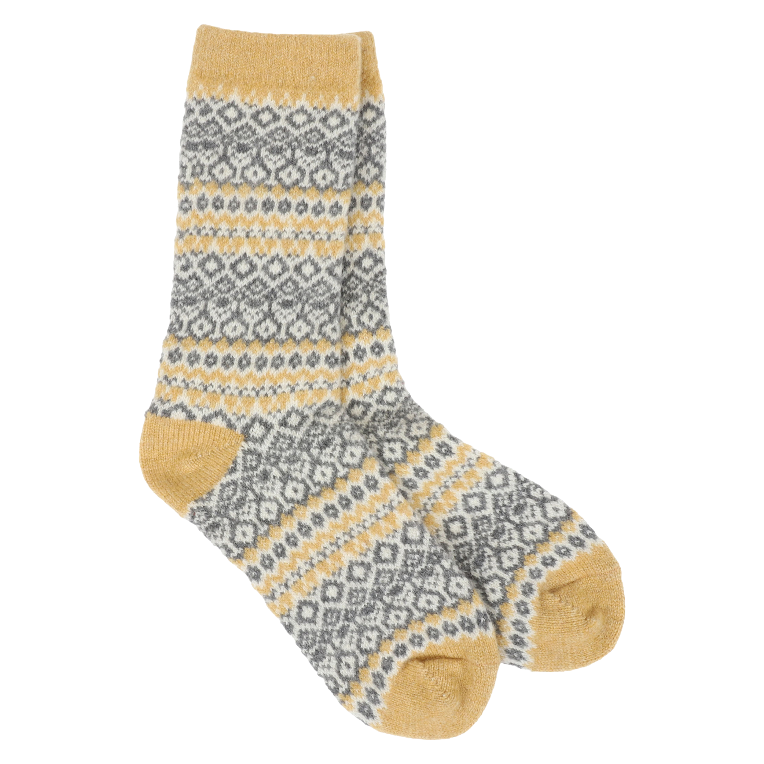 Fagradalsfjall knitted wool Nordic socks