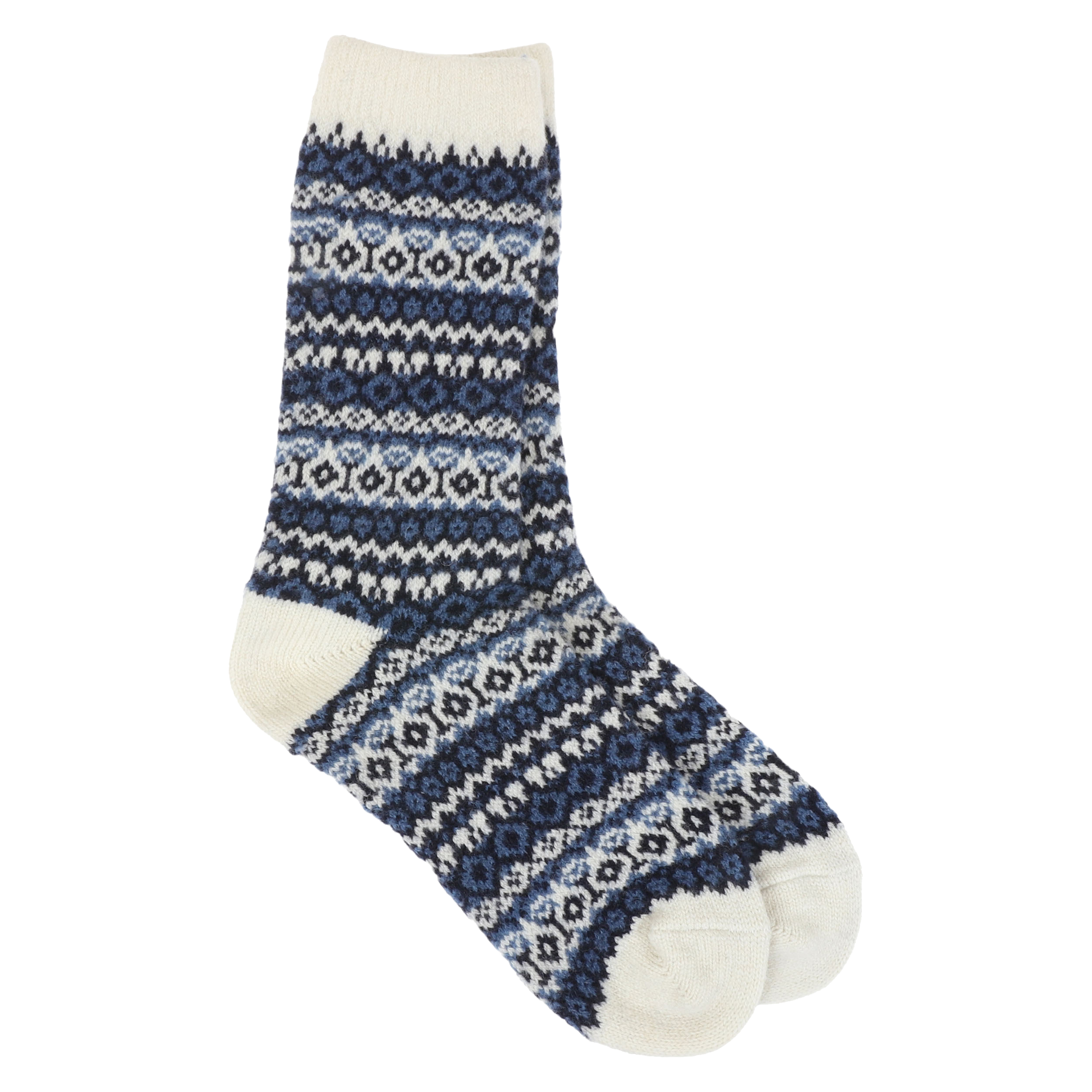 Fagradalsfjall knitted wool Nordic socks