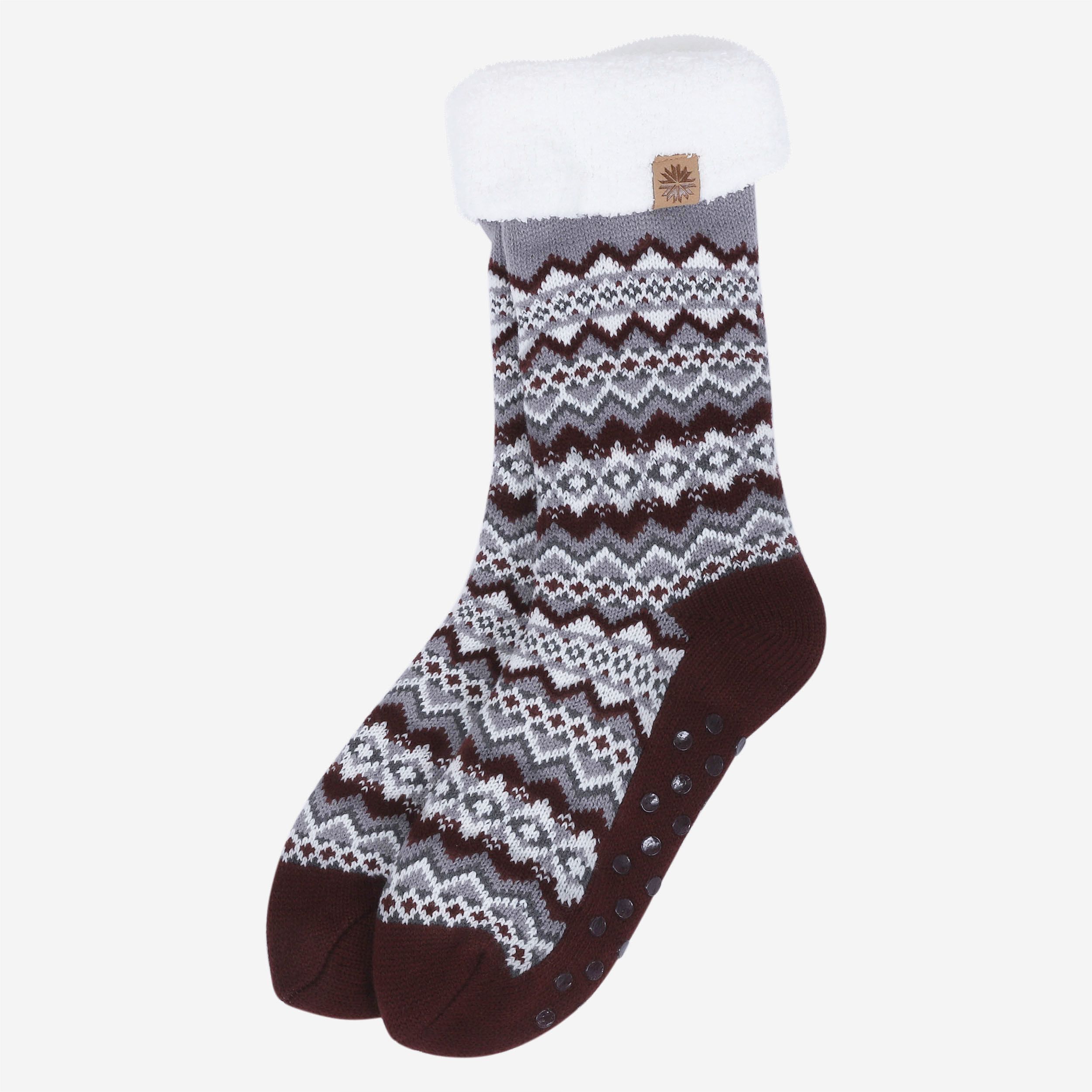 Selfell Chaussettes Nordiques Moelleuses Adhérentes