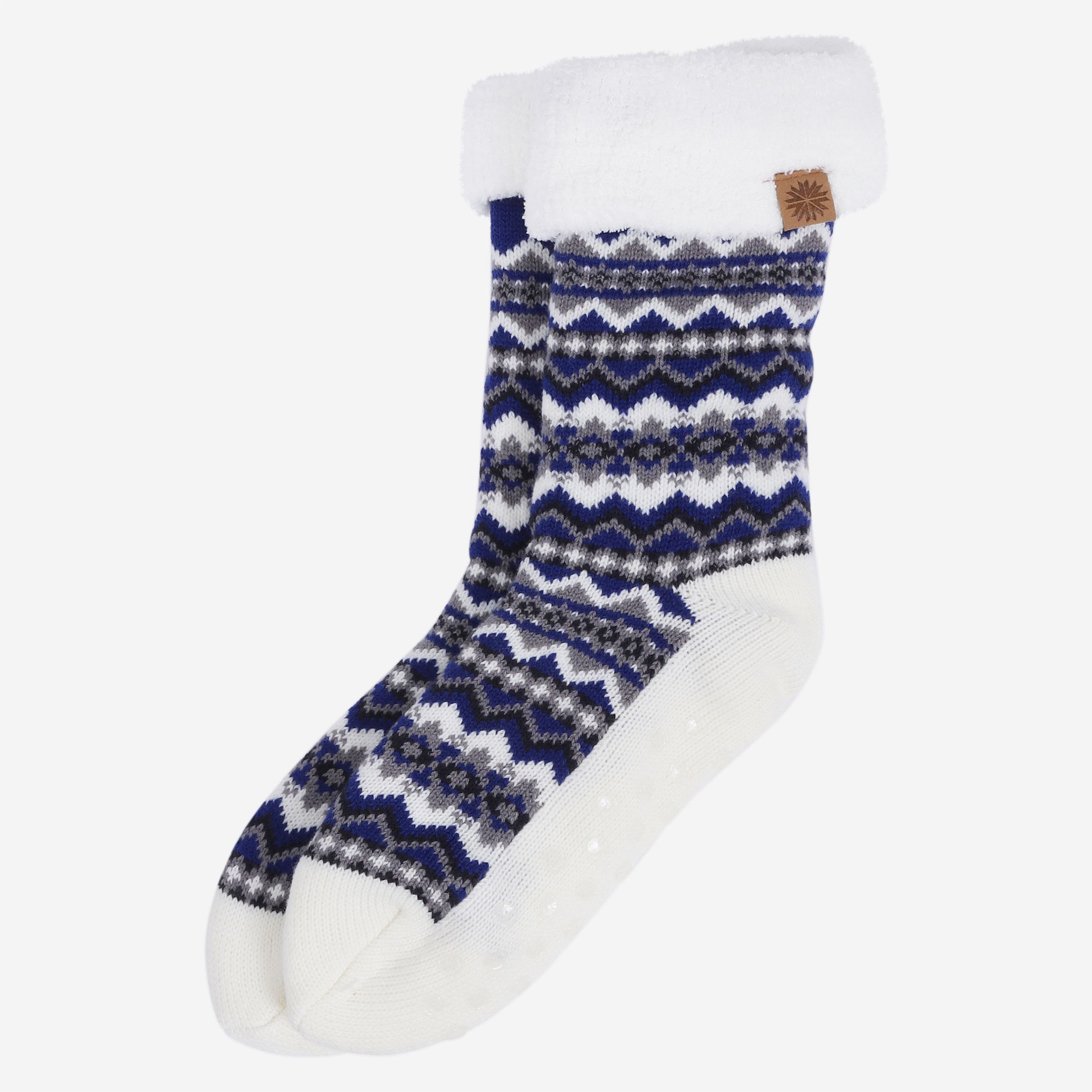 Selfell Nordic fuzzy socks with grip
